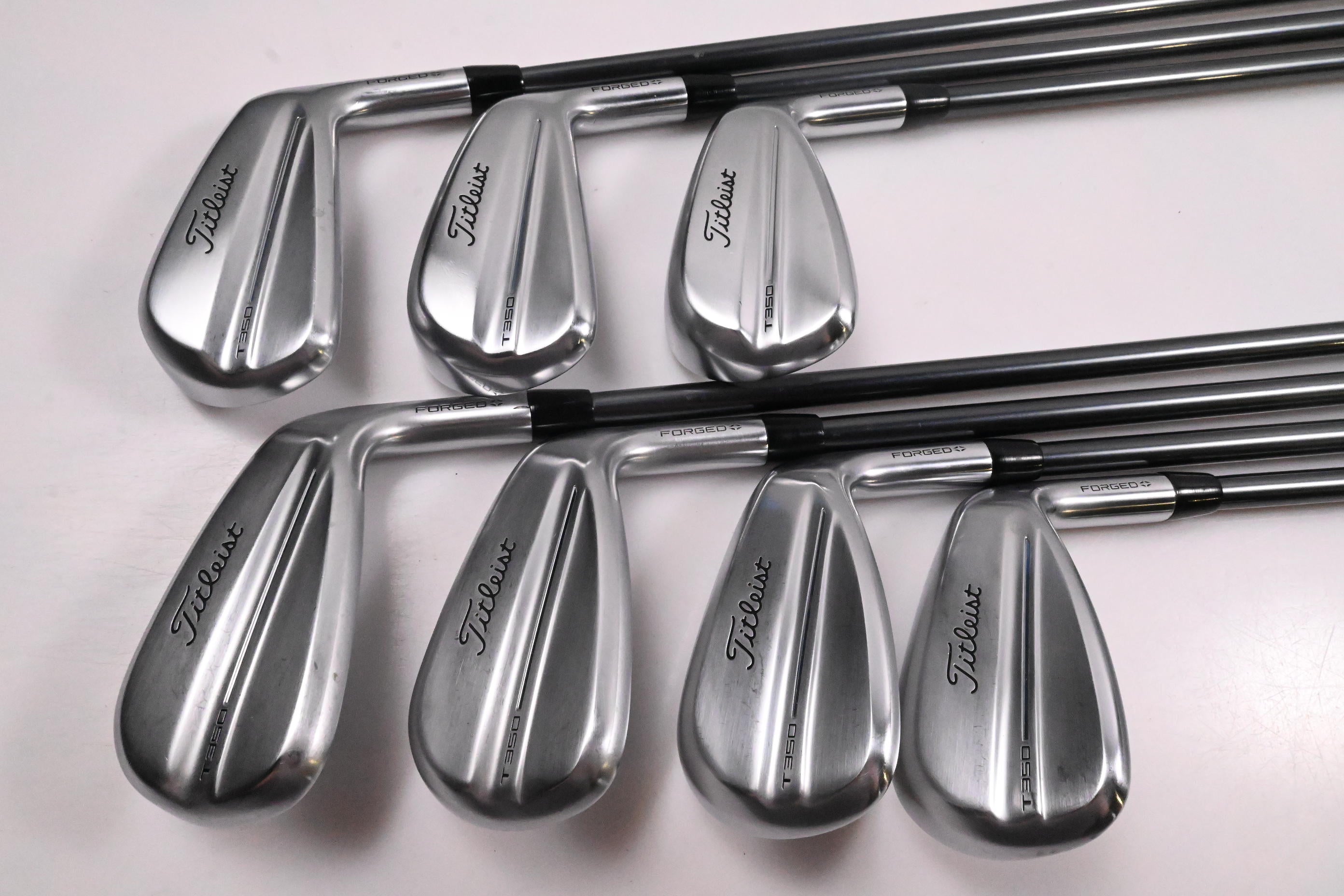 Titleist T350 2025 Irons / 6-9I+48°+53° / Regular Flex MMT Black 65 Shafts