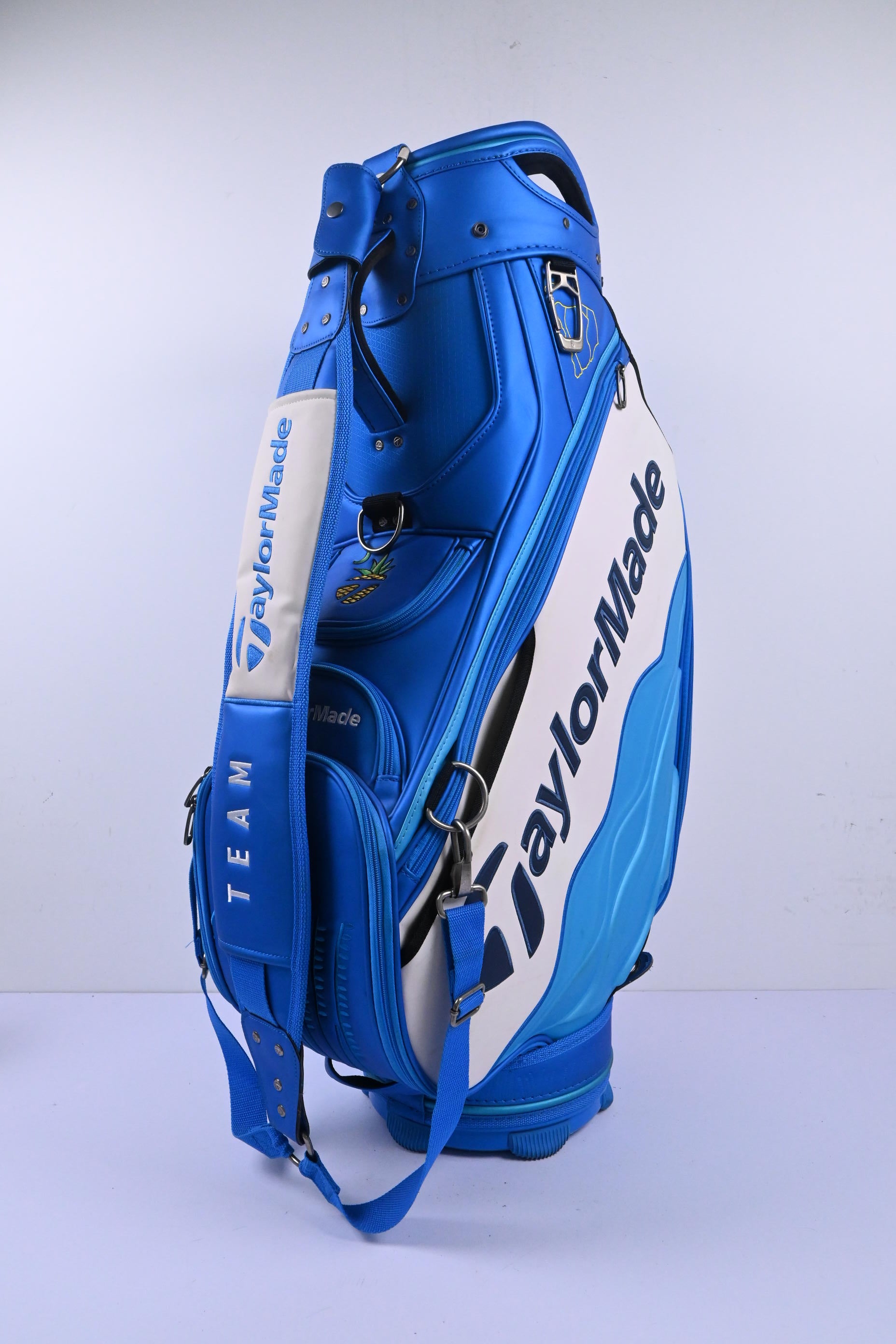 Team Taylormade Pro Championship Tour Bag / 6-Way Divider / Blue & White