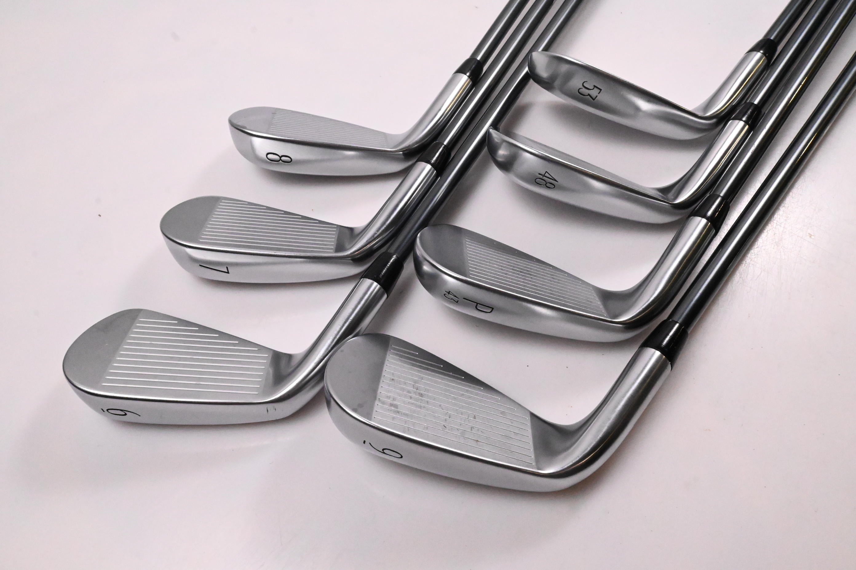 Titleist T350 2025 Irons / 6-9I+48°+53° / Regular Flex MMT Black 65 Shafts