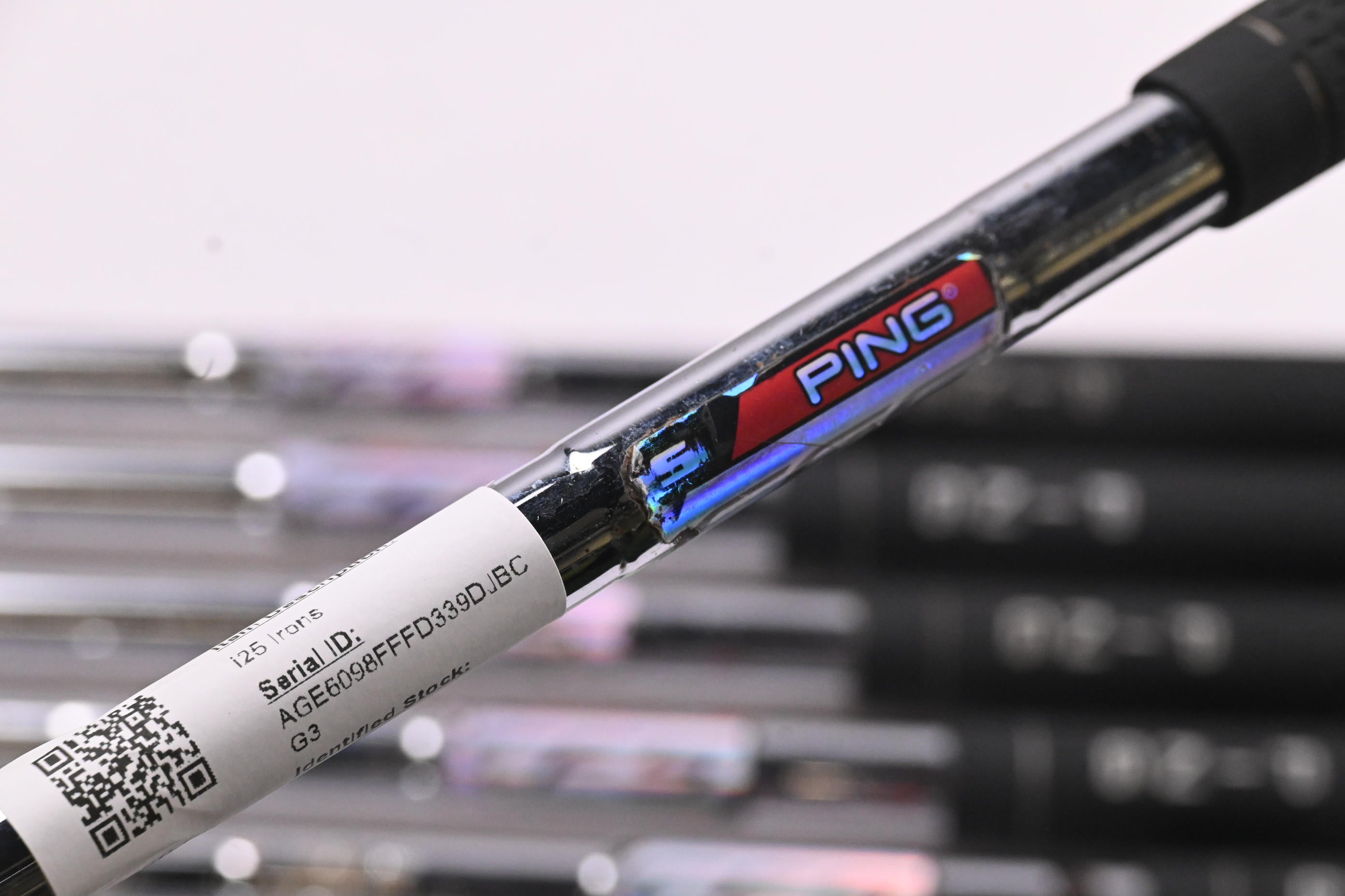 Ping i25 Irons / 3-PW / Stiff Flex Ping CFS Shafts