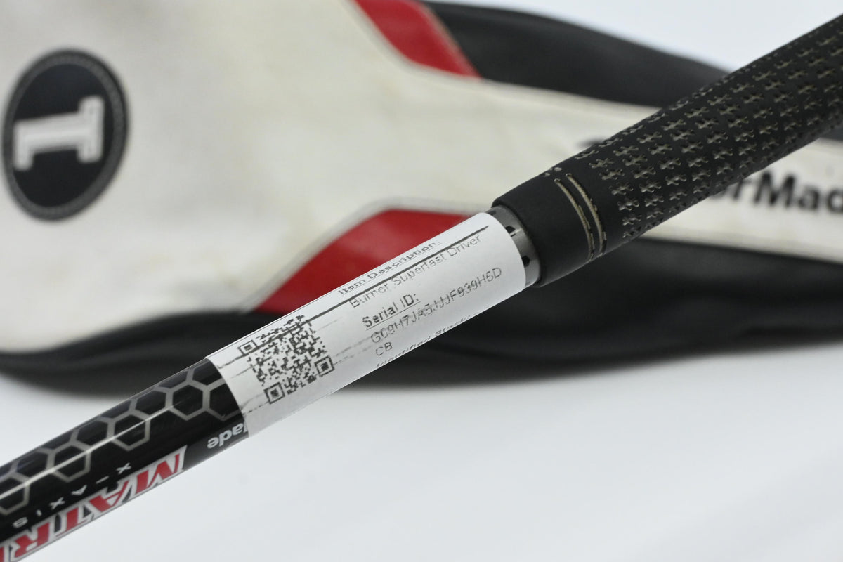 Taylormade Burner Superfast Driver / 9.5 Degree / Stiff Flex Matrix Ozik Xcon