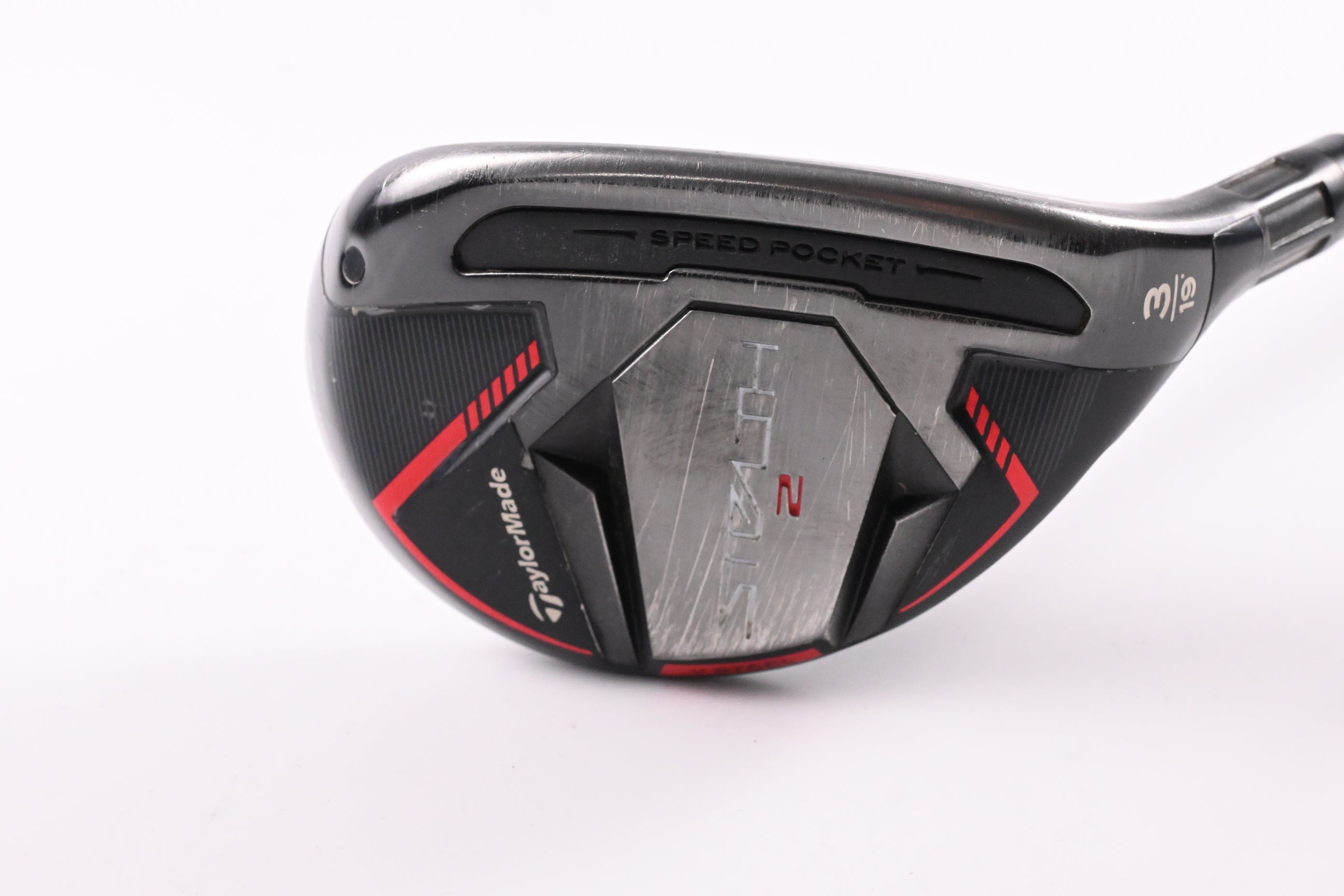 Taylormade Stealth 2 #3 Hybrid / 19 Degree / Stiff Flex Fujikura Ventus TR Red 7