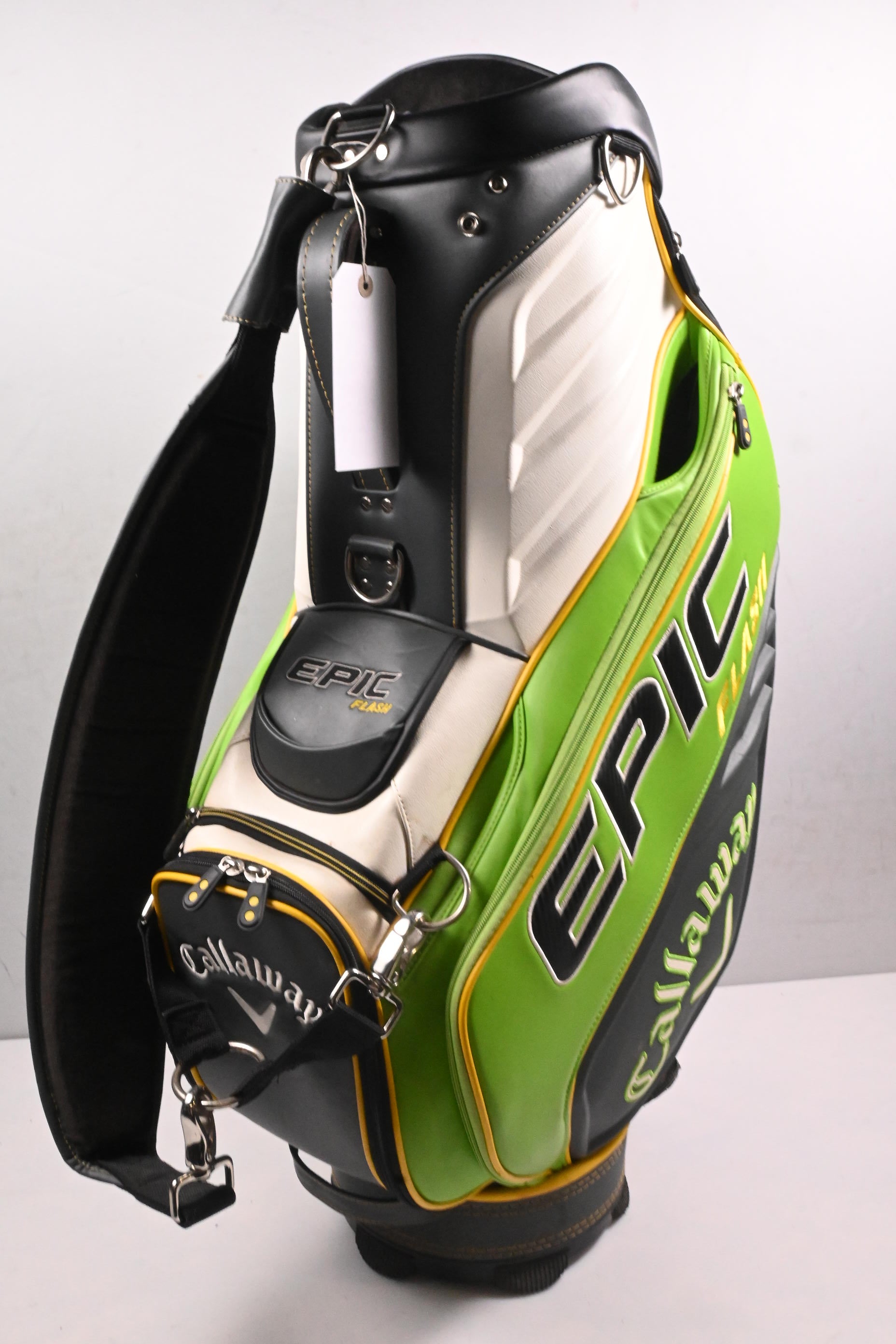 Callaway Epic Flash Tour Bag / 6-Way Divider / White, Green