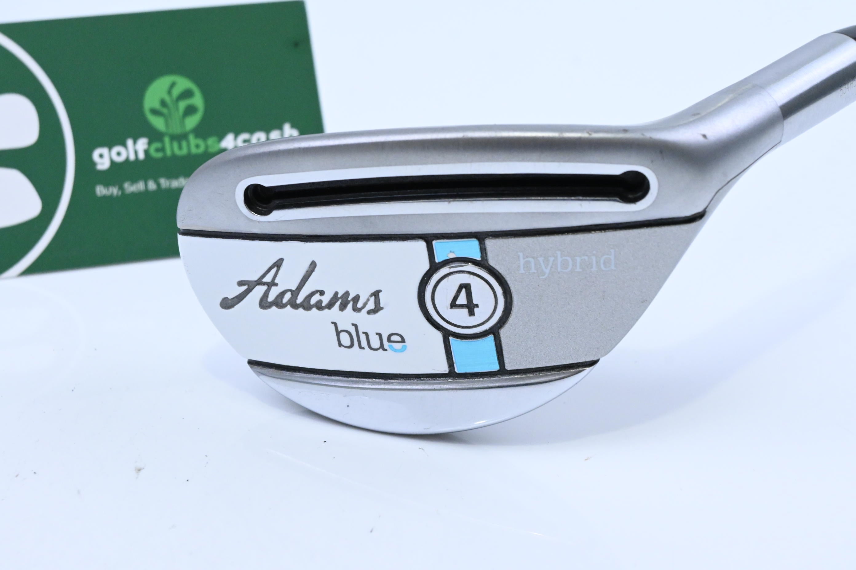 Ladies Adams Blue #4 Hybrid / 22 Degree / Ladies Flex Aldila SlimTech 45 Shaft
