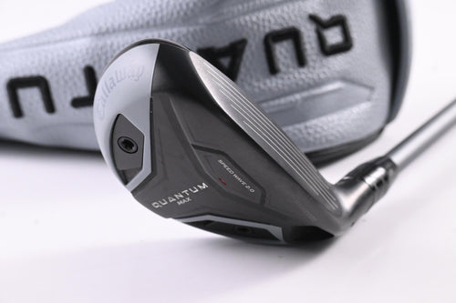 Callaway Quantum Max #5 Hybrid / 24 Degree / Regular Flex Denali Frost Silver 60
