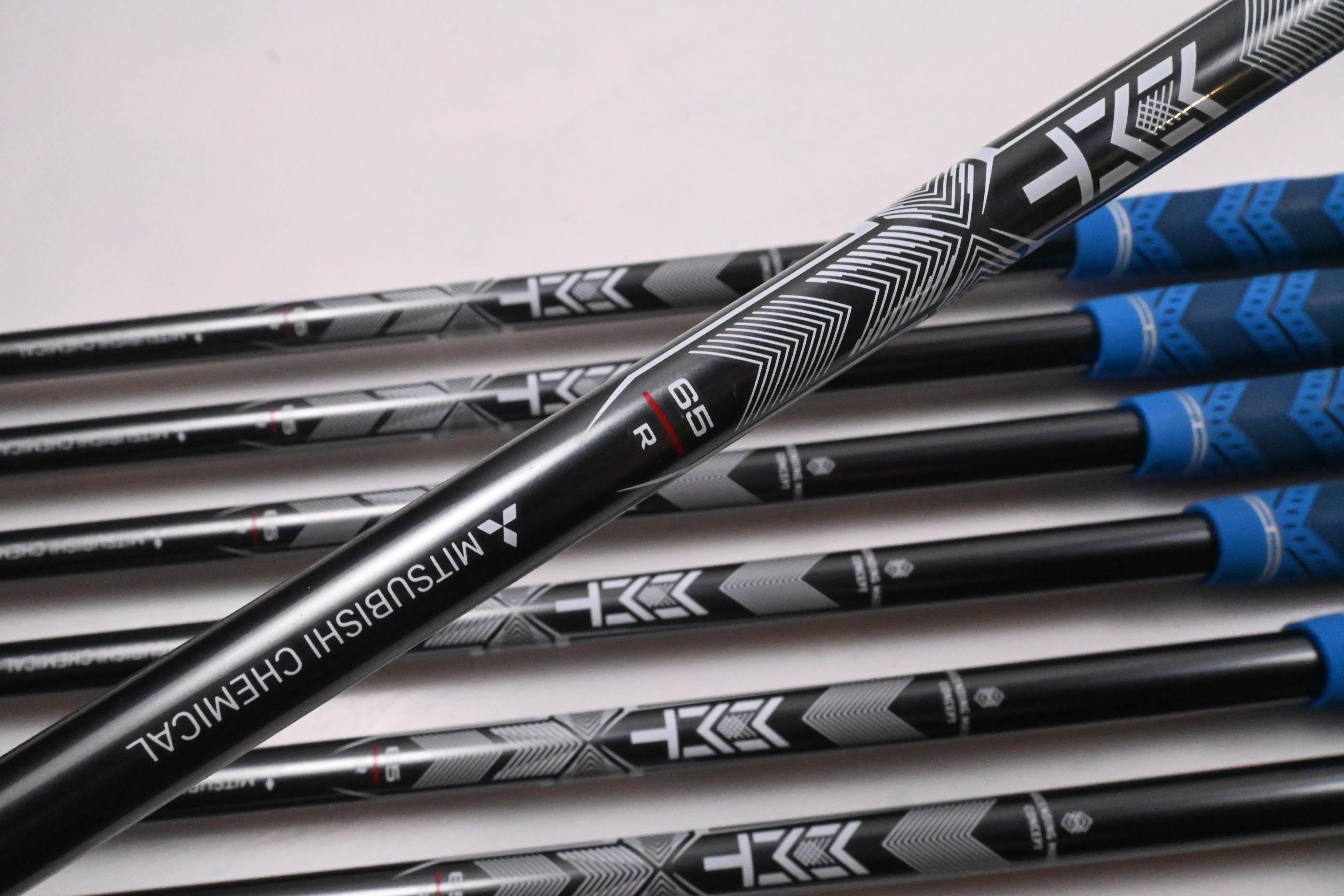 Titleist T350 2025 Irons / 6-9I+48°+53° / Regular Flex MMT Black 65 Shafts