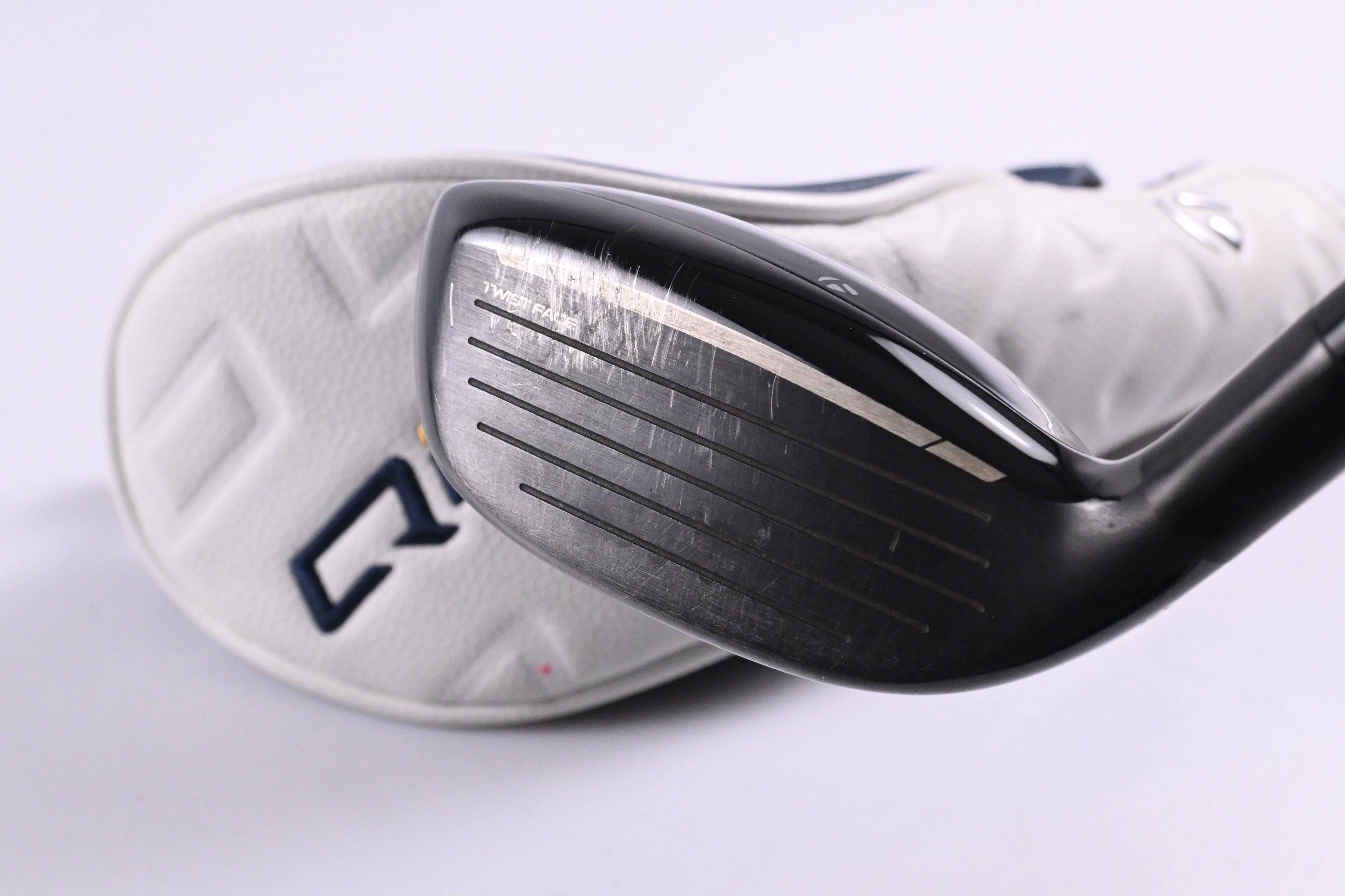 Taylormade Qi10 #4 Hybrid / 22 Degree / Stiff Flex Ventus TR Blue 7 Shaft