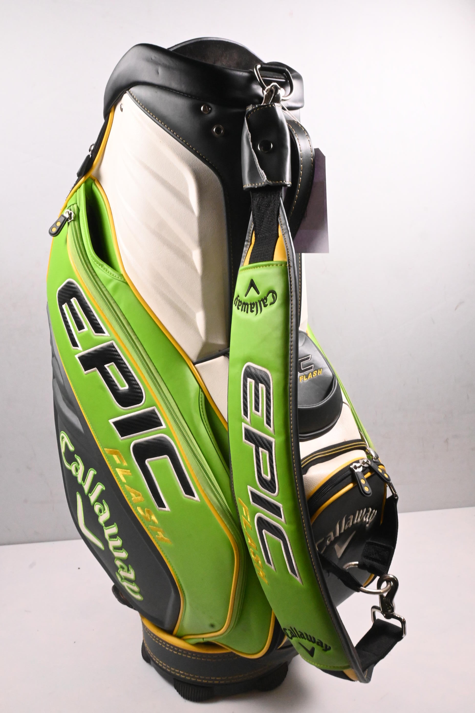 Callaway Epic Flash Tour Bag / 6-Way Divider / White, Green