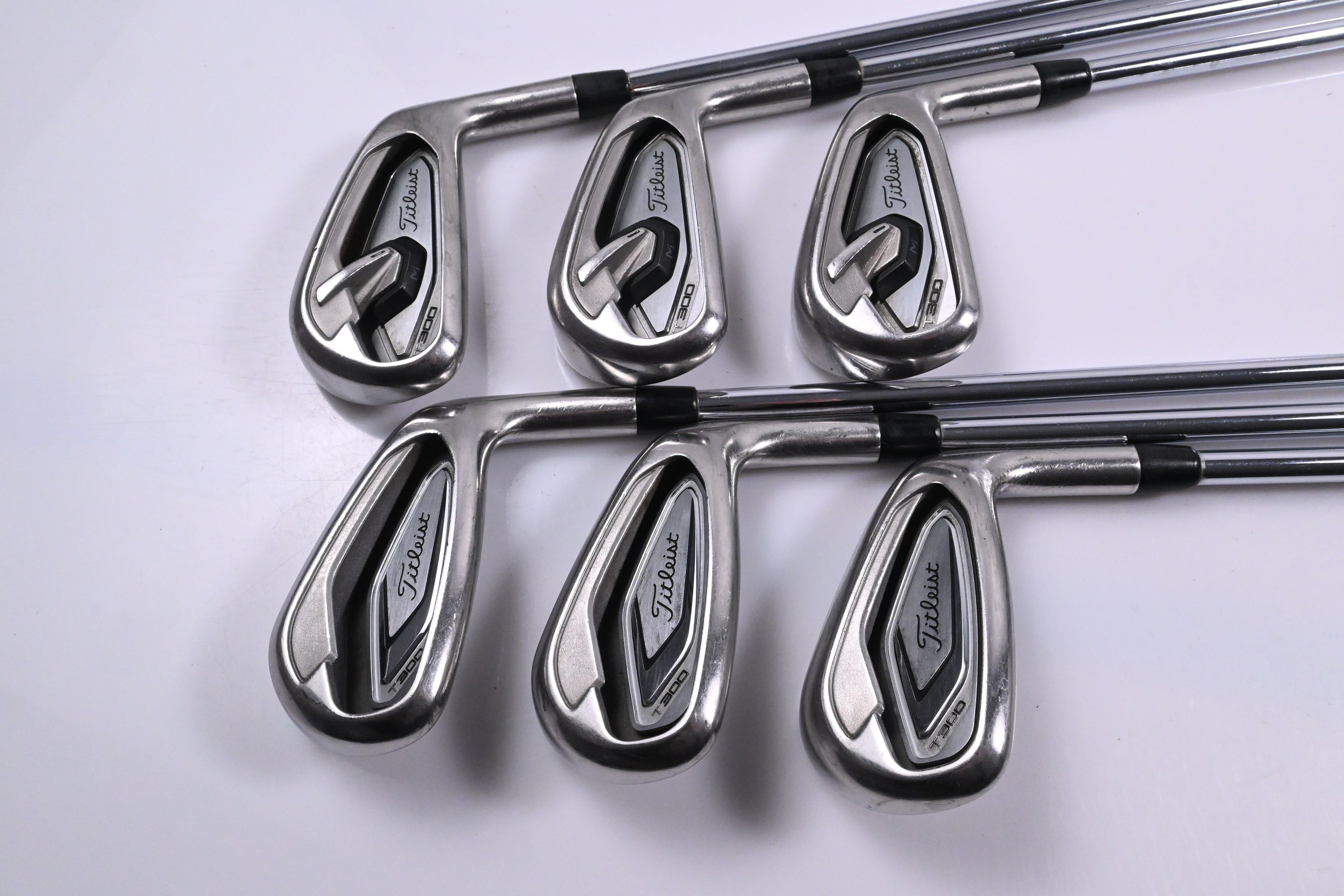 Titleist T300 2019 Irons / 5-PW / Stiff Flex AMT Red S300 Shafts