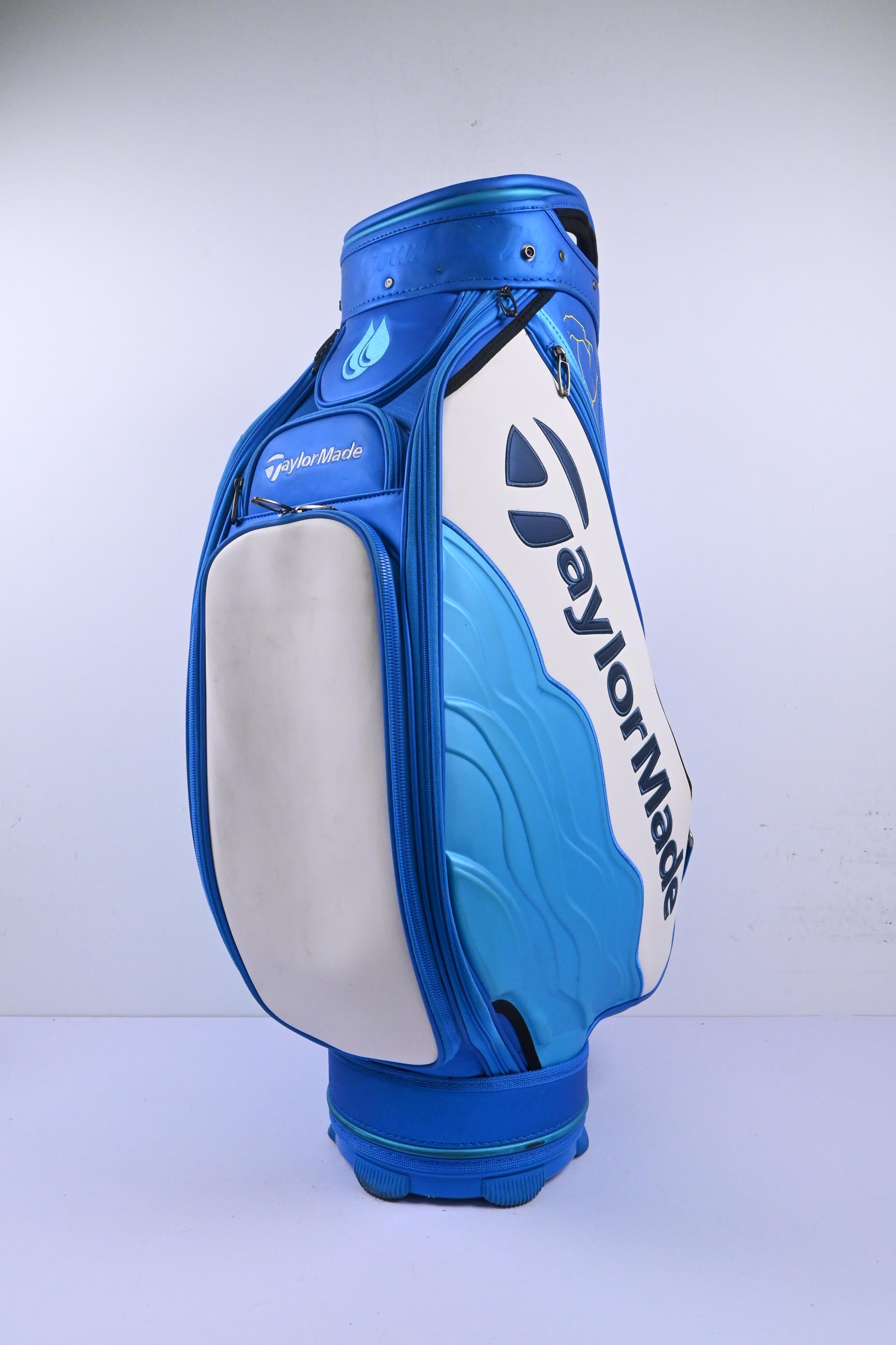 Team Taylormade Pro Championship Tour Bag / 6-Way Divider / Blue & White
