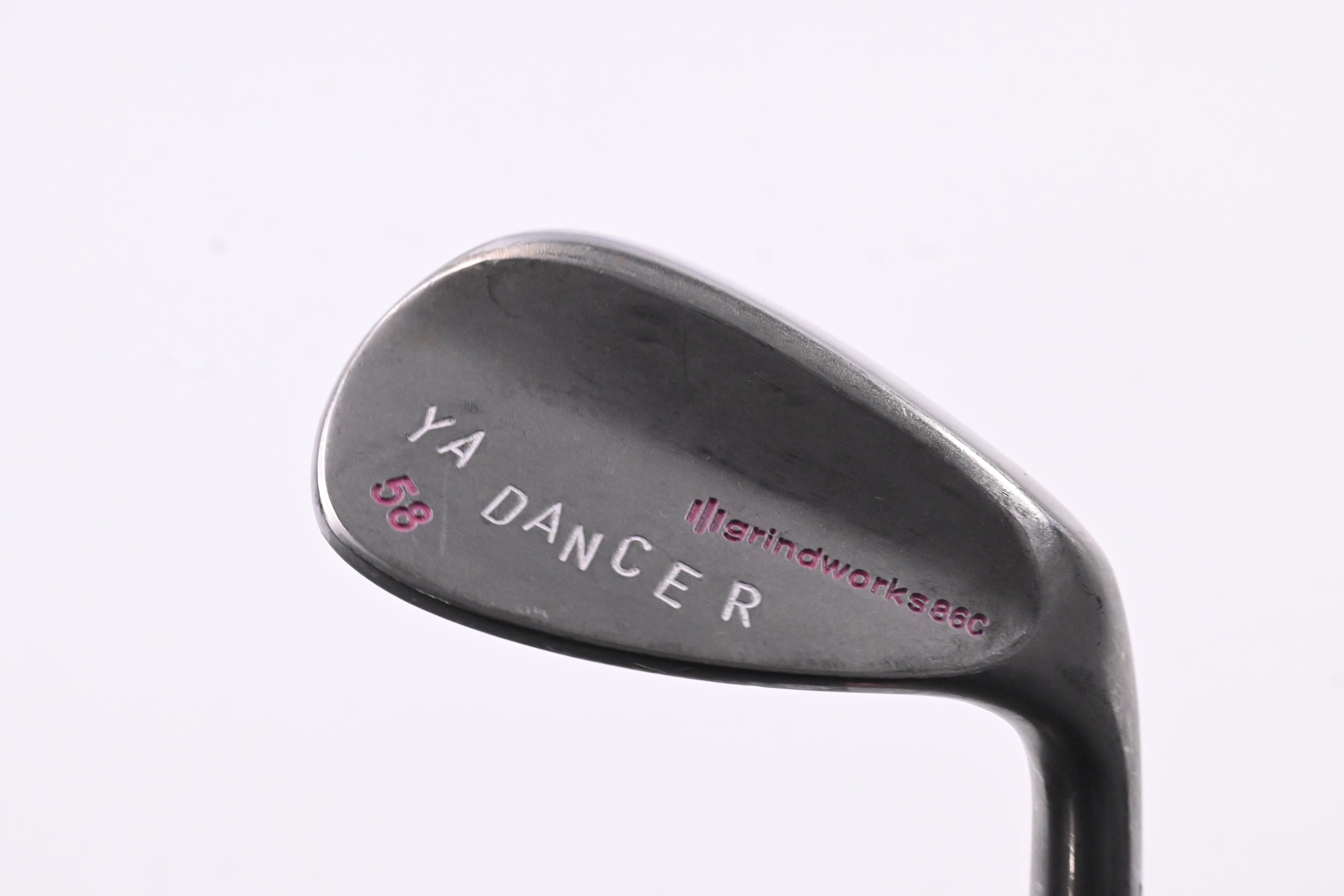 Grindworks 86c Lob Wedge / 58 Degree / Stiff Flex KBS Hi-Rev 2.0 125 Shaft