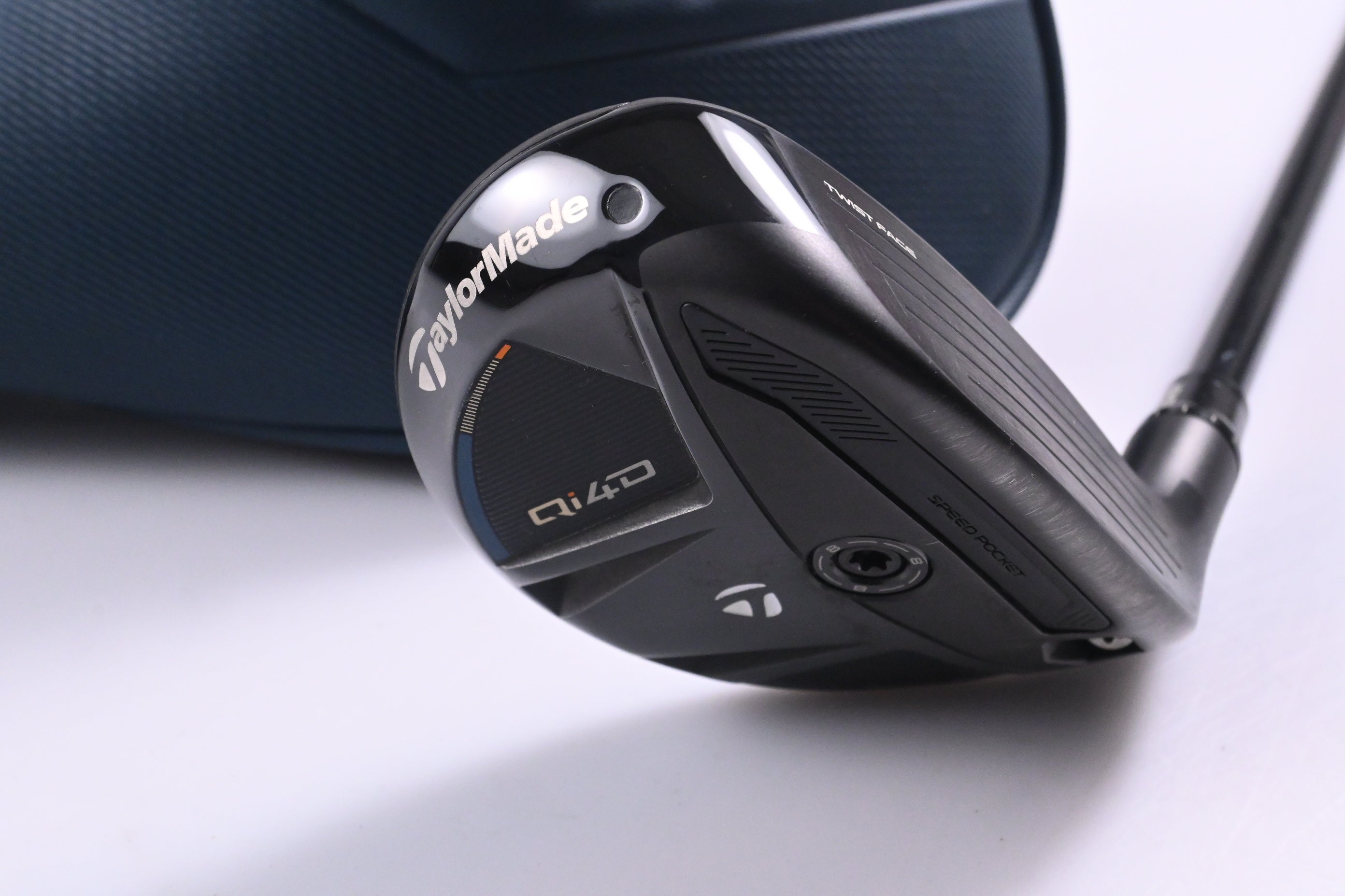 Taylormade Qi4D #3 Hybrid / 19 Degree / Stiff Flex Kai'li White 90 Shaft