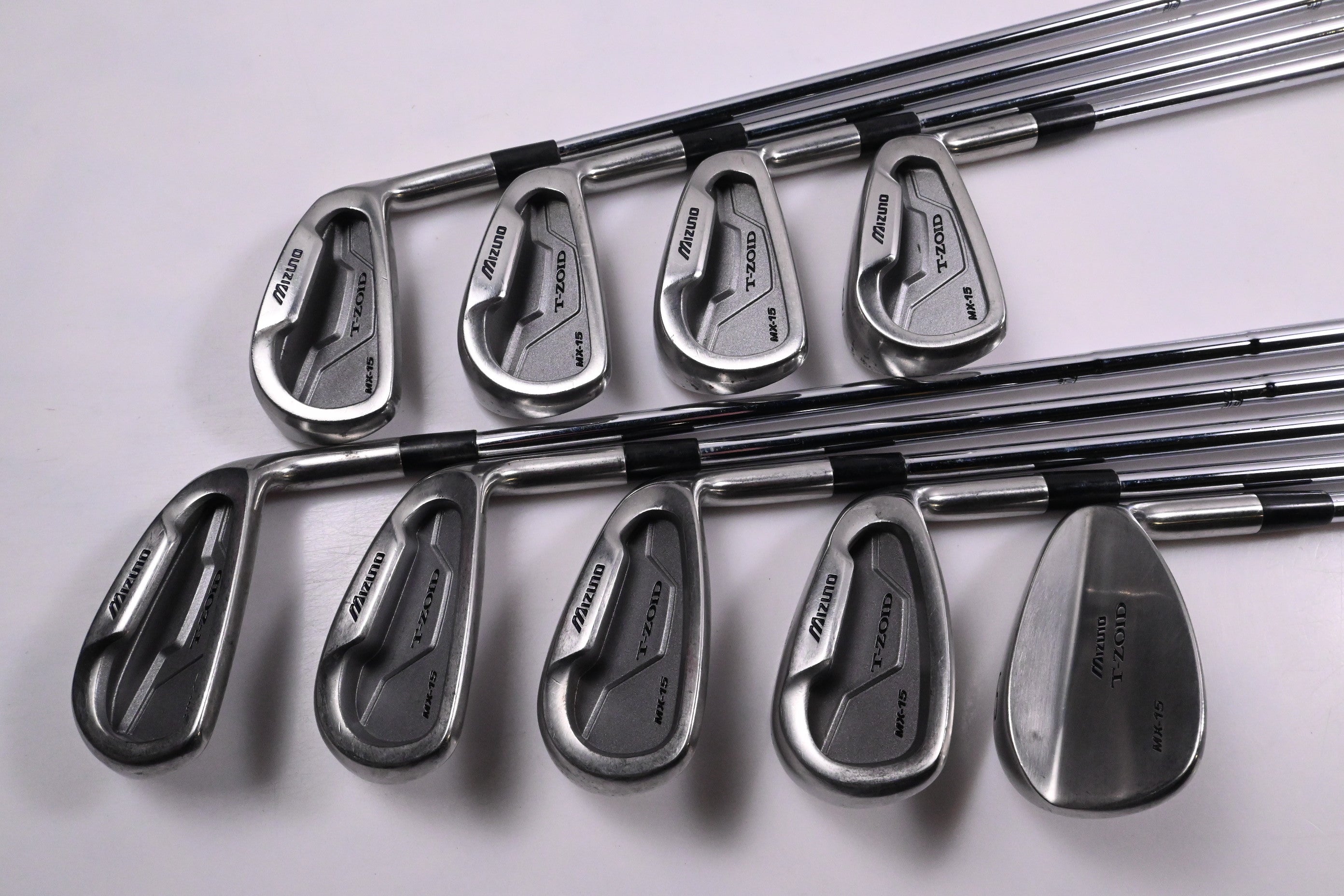 Mizuno MX-15 Irons / 3-PW+SW / Regular Flex Mizuno DynaFlex Shafts