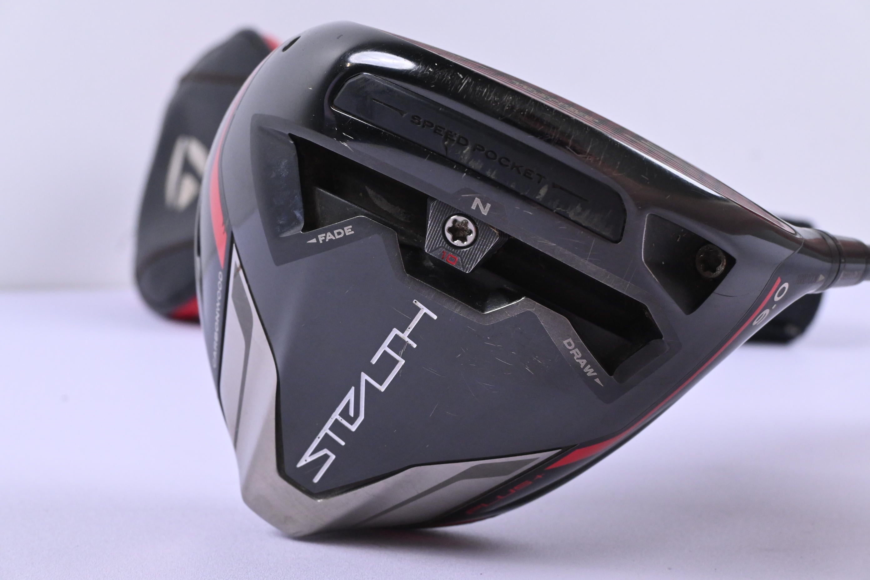Taylormade Stealth Plus Driver / 9 Degree / X-Flex HZRDUS Smoke 60 Shaft