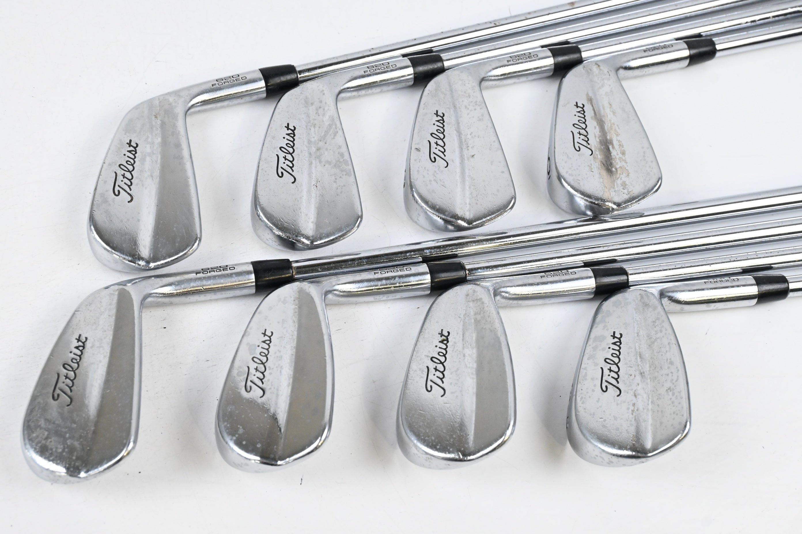 Titleist MB 620 Irons / 3-PW / X-Flex Project X Rifle Steel Shaft