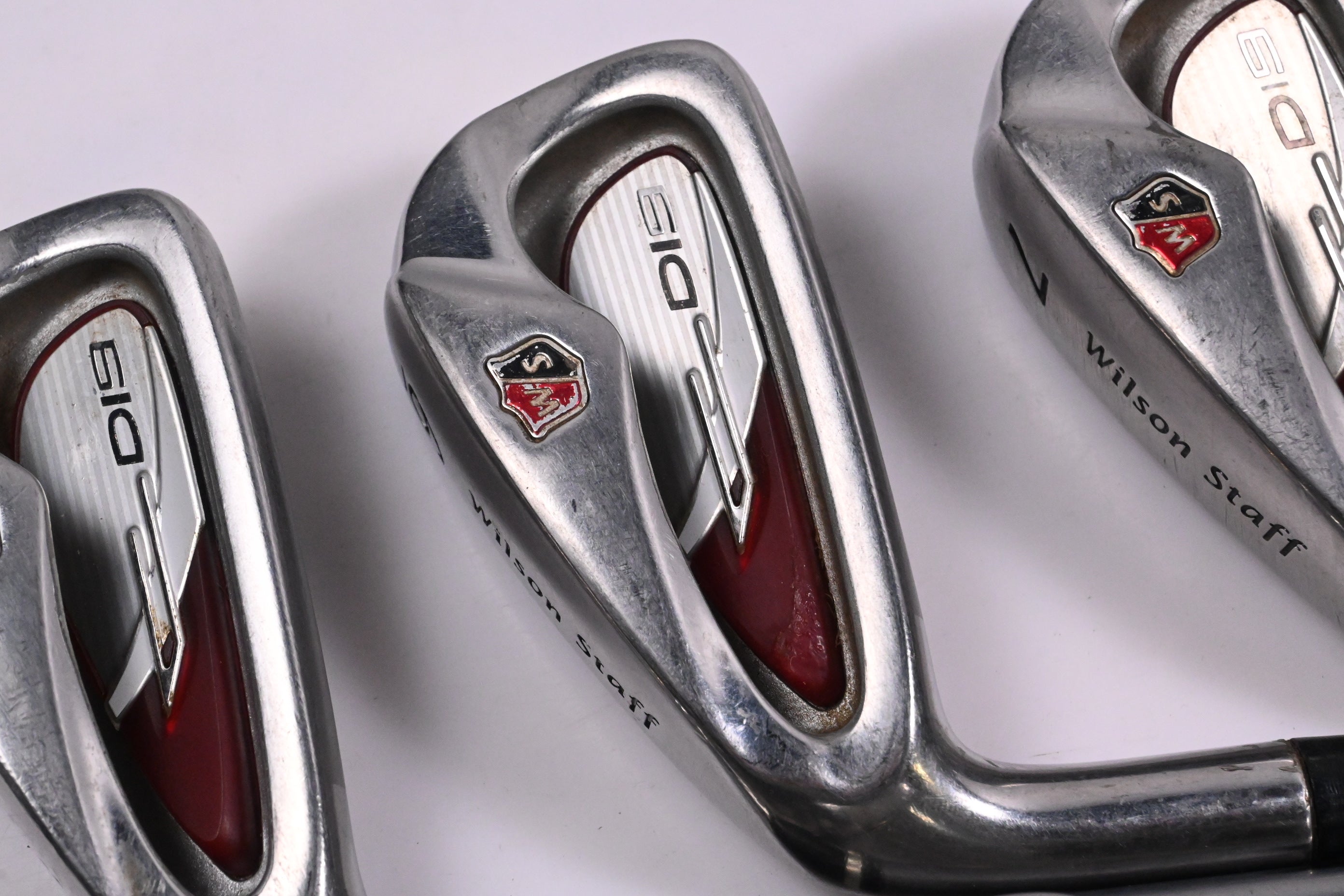 Left Hand Wilson Di9 Irons / 5-PW / Stiff Flex UST Proforce V2 Red 65 Shafts