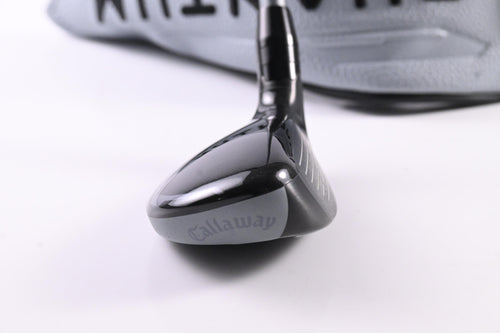 Callaway Quantum Max #5 Hybrid / 24 Degree / Regular Flex Denali Frost Silver 60