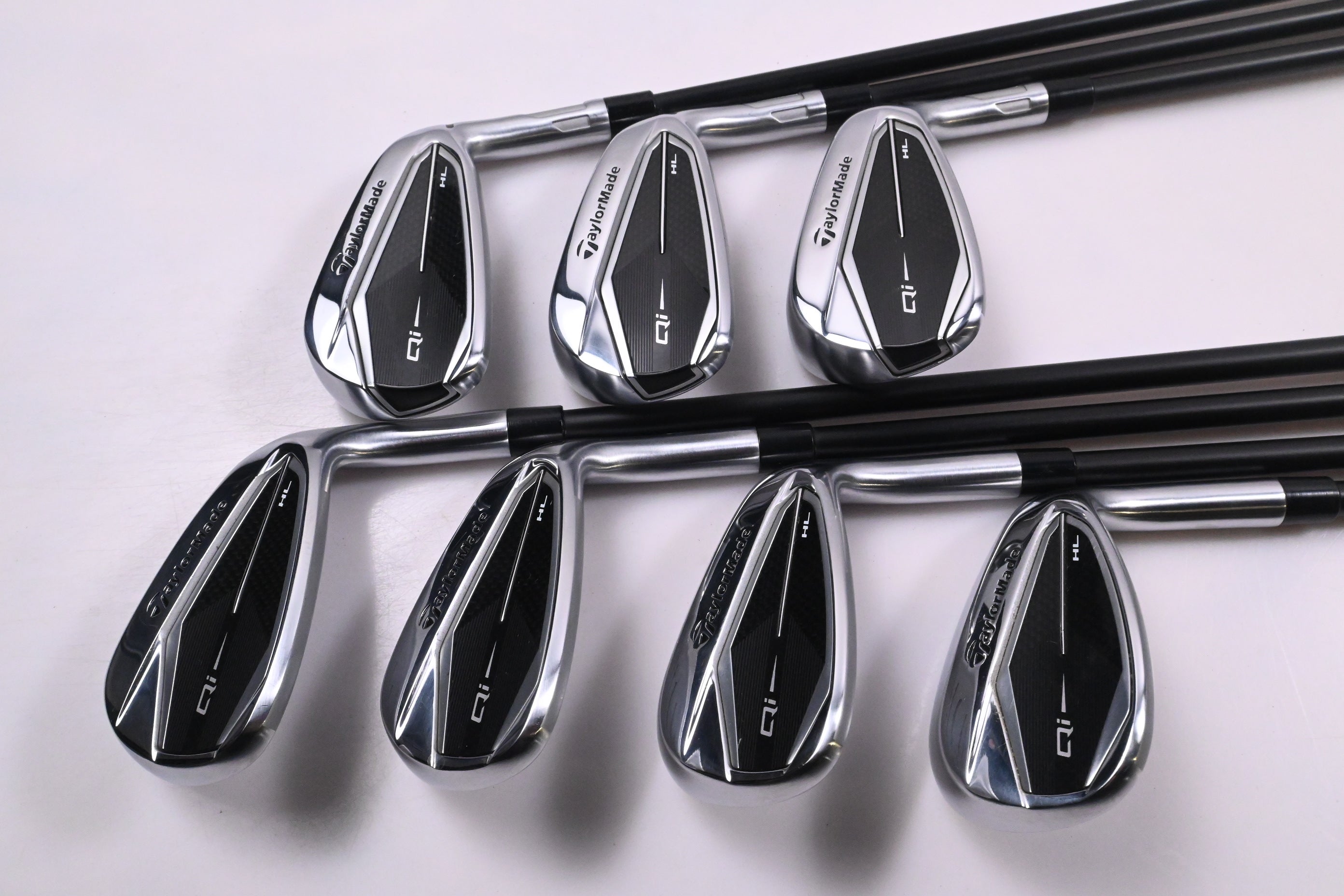 Taylormade Qi HL Irons / 6-PW+GW+SW / Regular Flex KBS MAX 65 Shaft