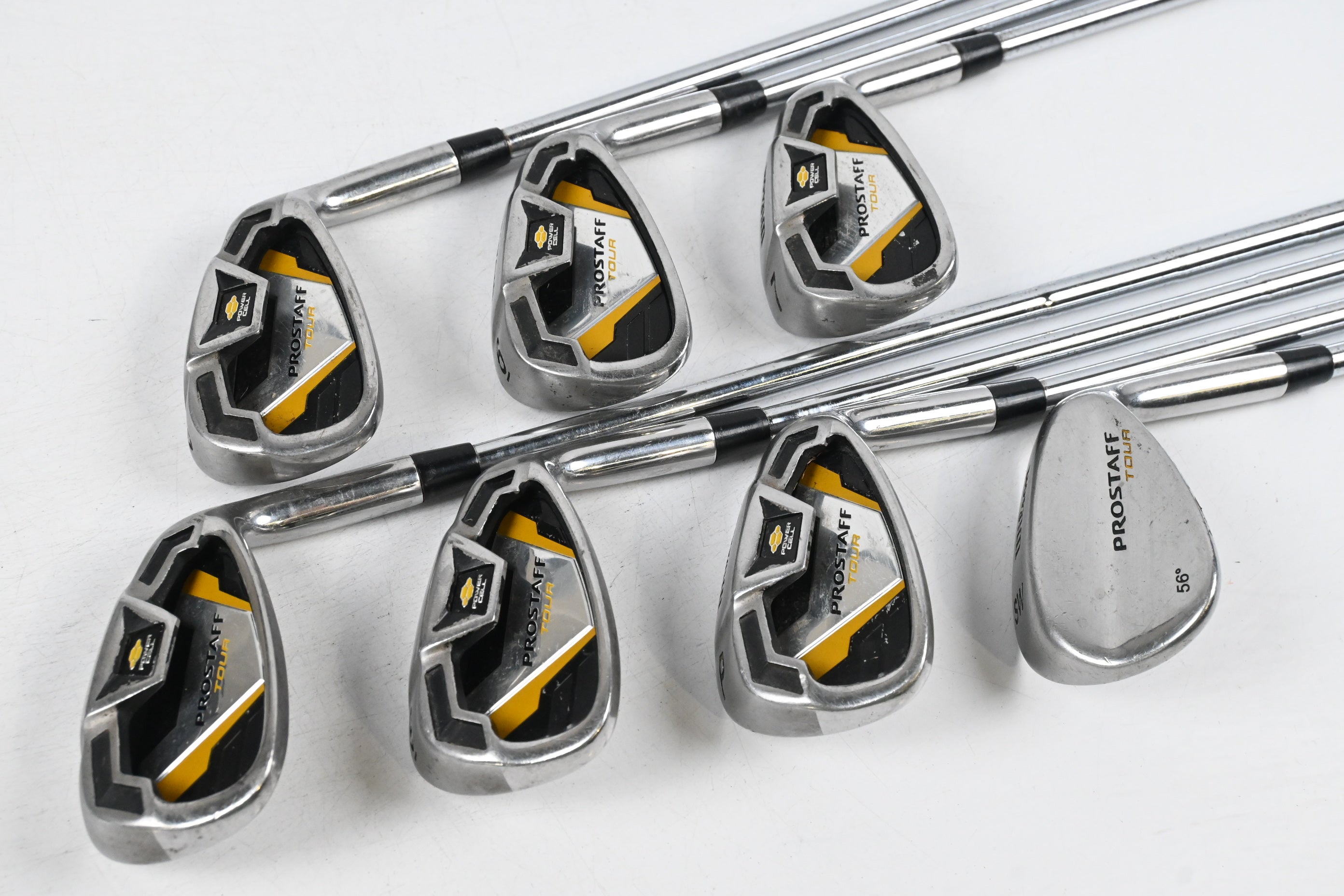Wilson Prostaff Tour Irons / 5-PW+SW / Senior Flex Wilson Prostaff Shafts