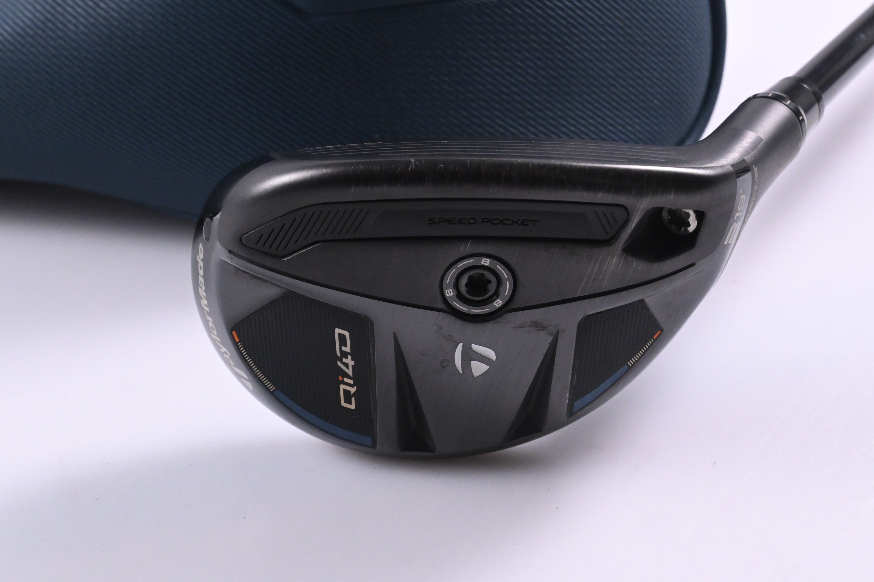 Taylormade Qi4D #3 Hybrid / 19 Degree / Stiff Flex Kai'li White 90 Shaft
