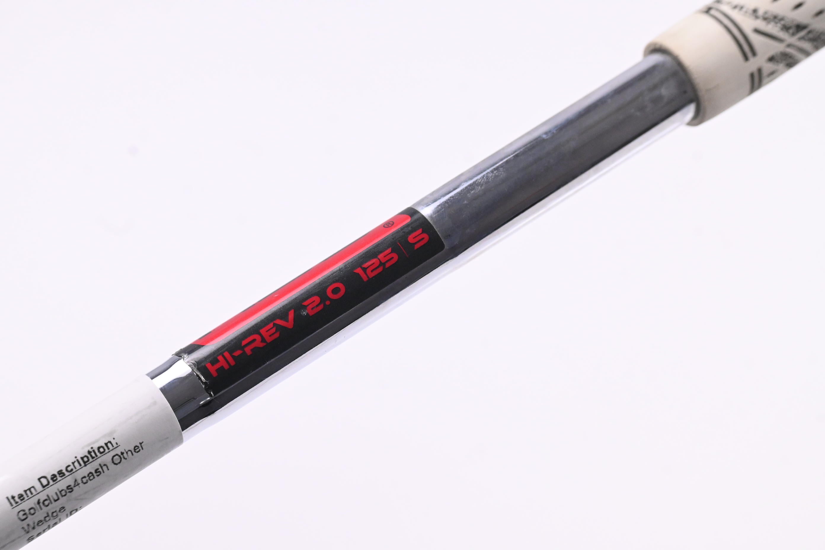 Grindworks 86c Lob Wedge / 58 Degree / Stiff Flex KBS Hi-Rev 2.0 125 Shaft