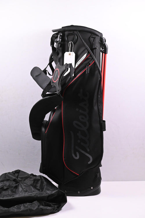 Titleist StaDry Stand Bag / 4-Way Divider / Black