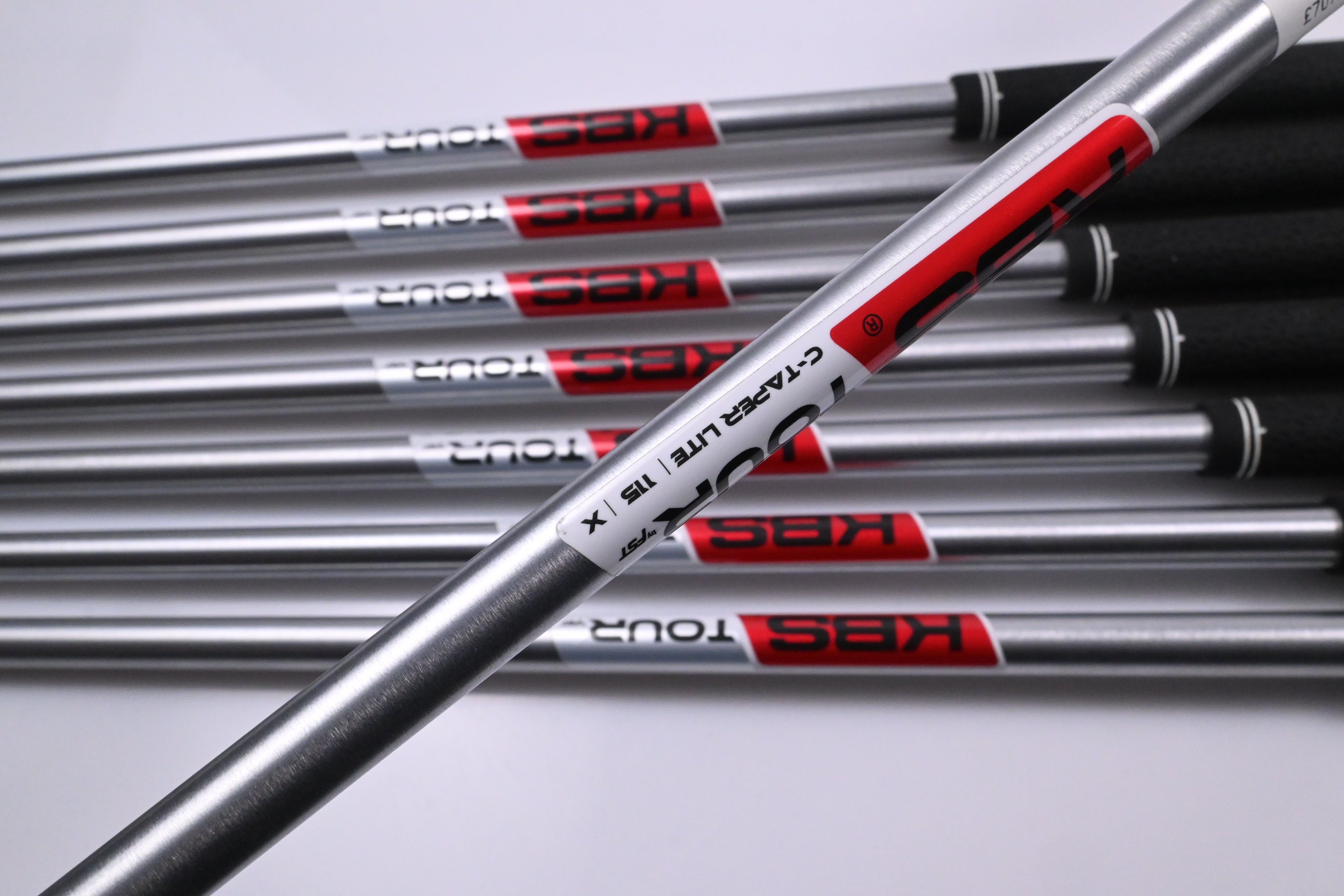 Mizuno JPX 923 Tour Irons / 4-PW+GW / X-Flex KBS Tour C-Taper Lite 115 Shafts