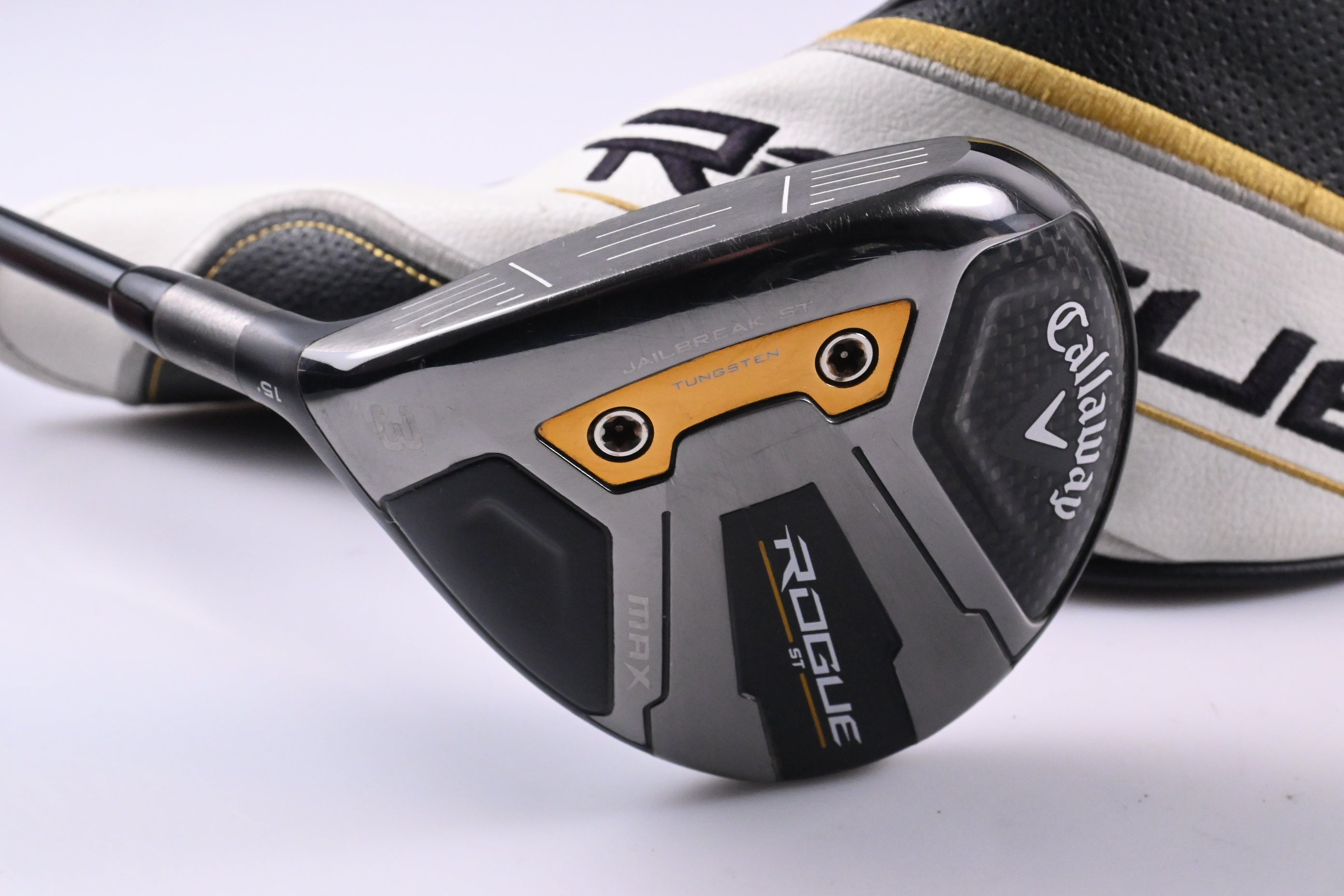 Left Hand Callaway Rogue ST Max #3 Wood / 15 Degree / X-Flex Tensei Blue 65