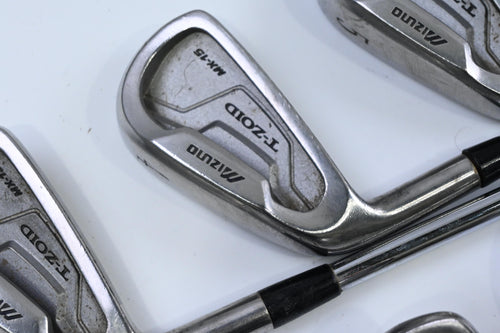 Left Hand Mizuno MX-15 Irons / 3-PW / Stiff Flex Release Shafts