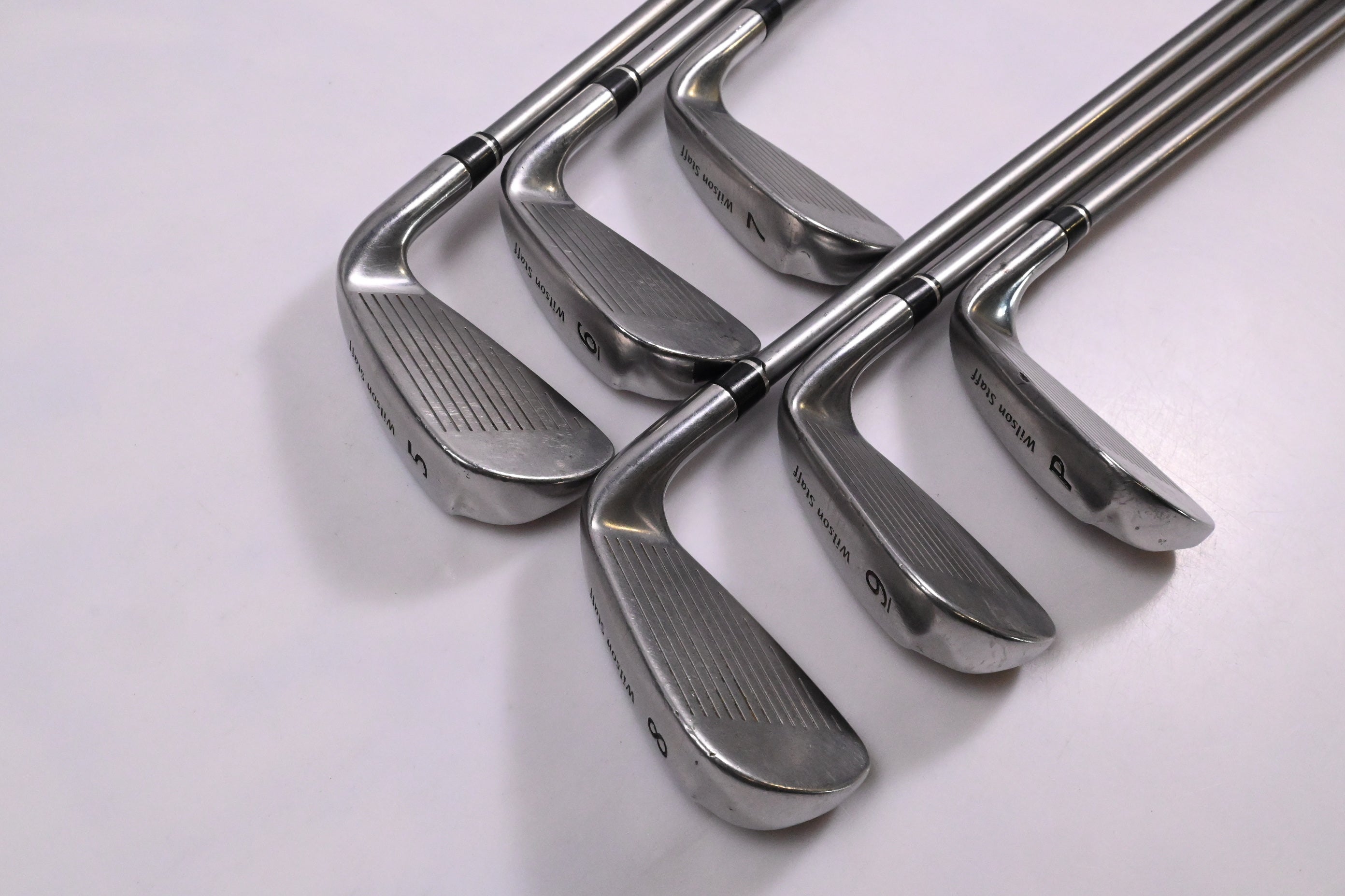 Left Hand Wilson Di9 Irons / 5-PW / Stiff Flex UST Proforce V2 Red 65 Shafts
