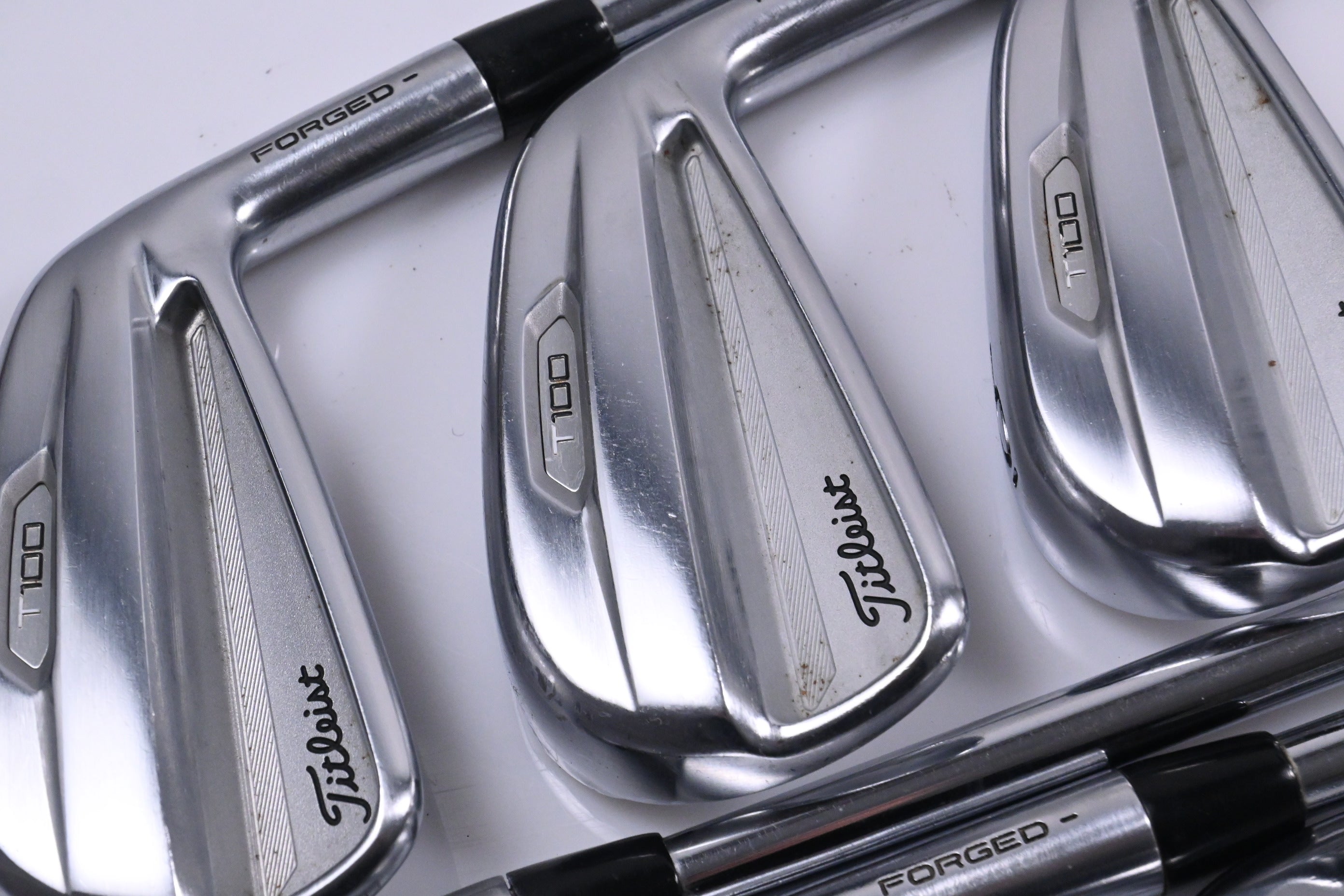 Titleist T100 2021 Irons / 4-PW / Stiff Flex KBS Tour Shafts