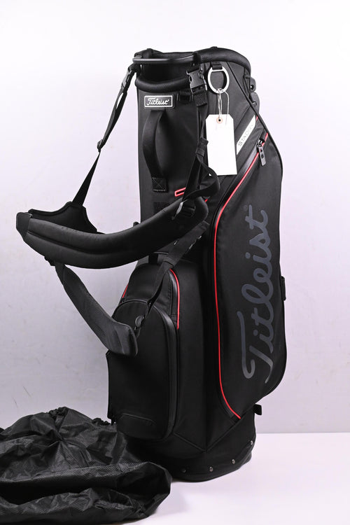 Titleist StaDry Stand Bag / 4-Way Divider / Black