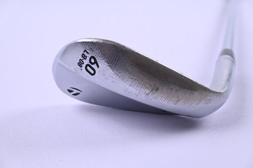 Taylormade Milled Grind 3 Chrome Lob Wedge / 60 Degree / Stiff Flex 950 GH Shaft