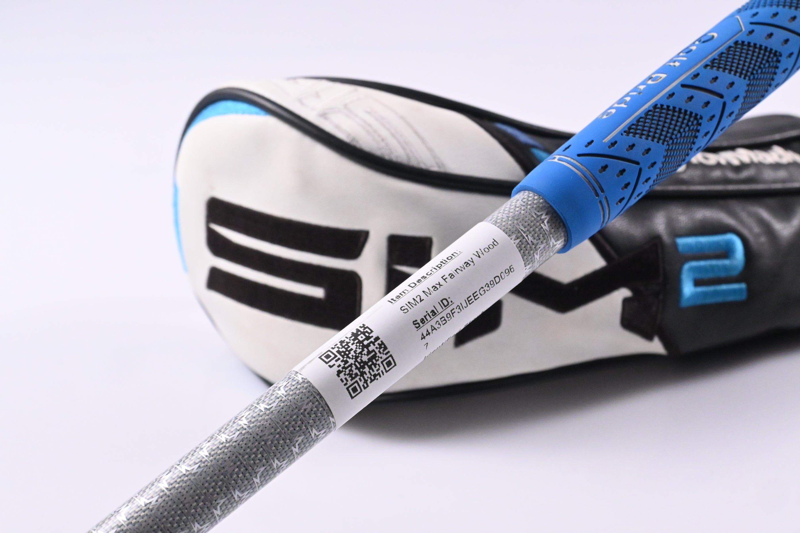 Left Hand Taylormade SIM2 Max #5 Wood / 18 Degree / Stiff Flex Tensei AV RAW