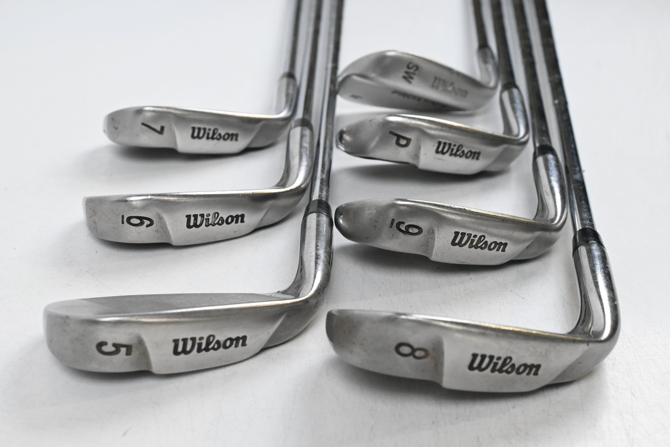 Wilson Prostaff Tour Irons / 5-PW+SW / Senior Flex Wilson Prostaff Shafts