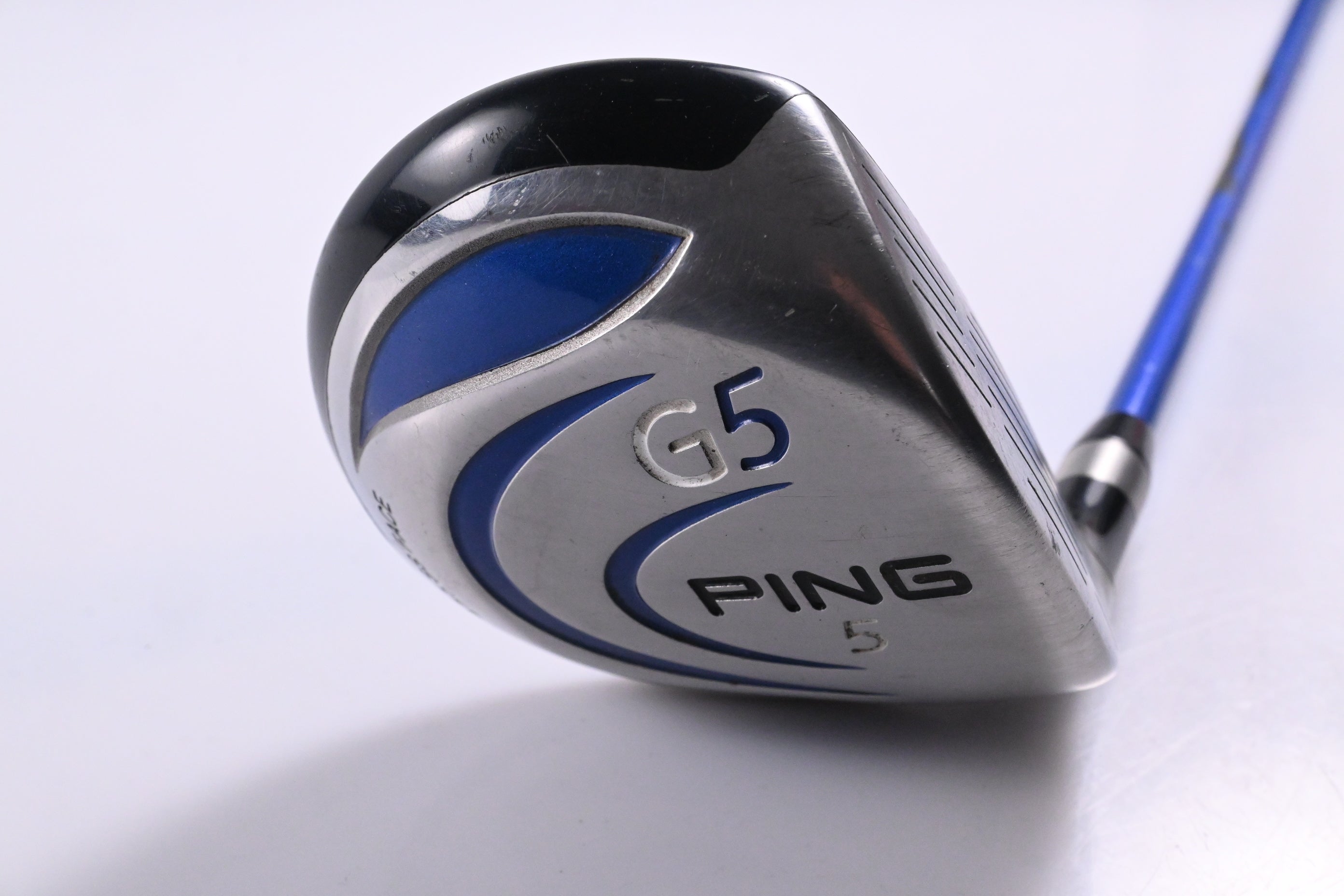 Ping G5 #5 Wood / 18 Degree / Stiff Flex Grafalloy ProLaunch Blue 75 Shaft
