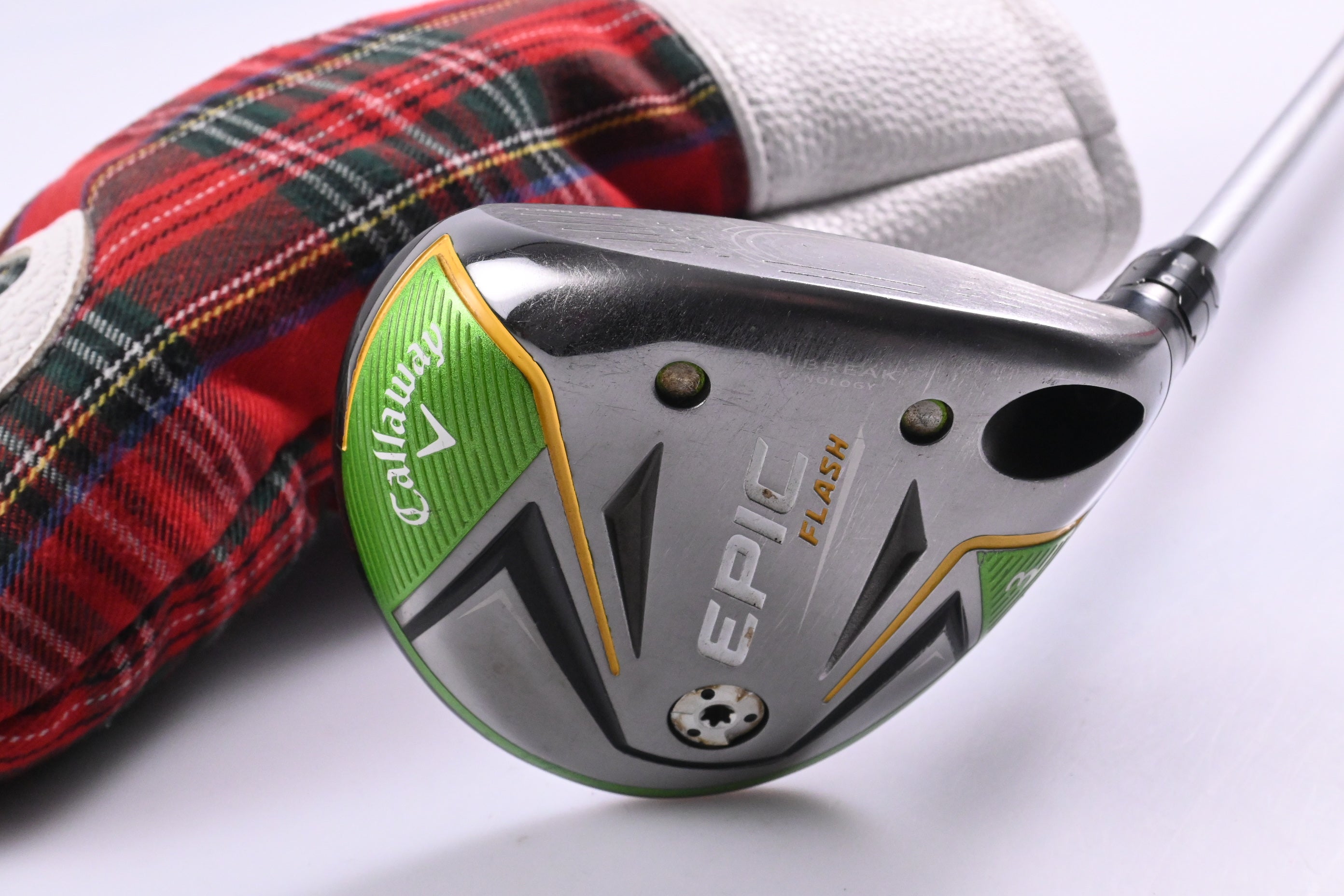 Callaway Epic Flash #3 Wood / 15 Degree / Regular Flex EvenFlow Green 65 Shaft