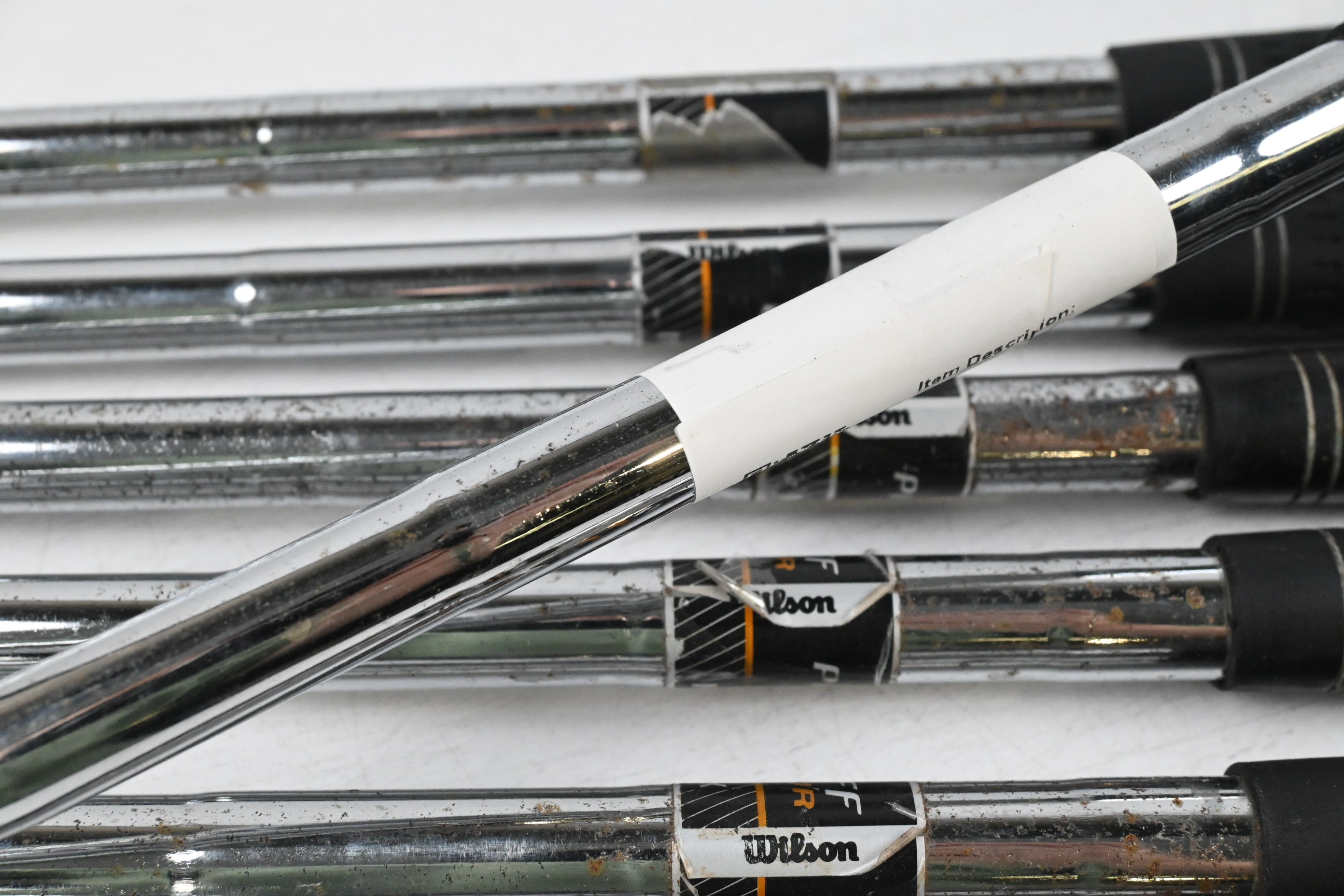 Wilson Prostaff Tour Irons / 5-PW+SW / Senior Flex Wilson Prostaff Shafts