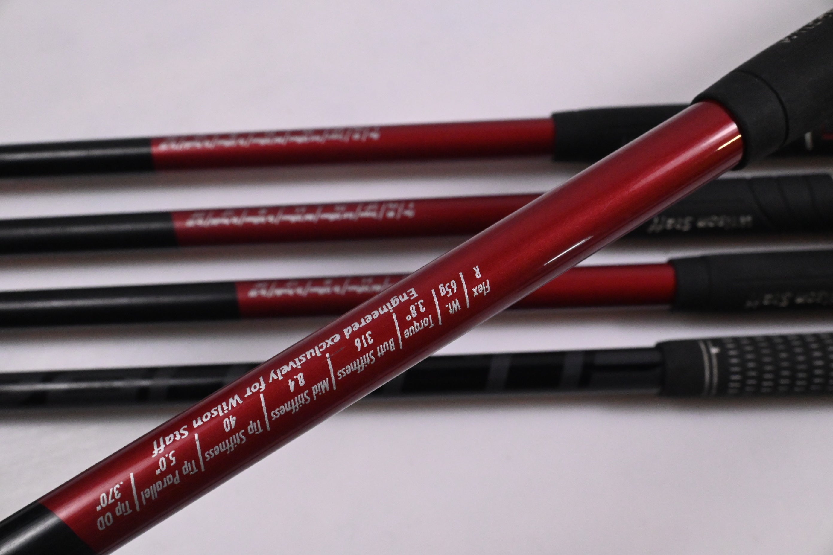 Left Hand Wilson Di9 Irons / 5-PW / Stiff Flex UST Proforce V2 Red 65 Shafts