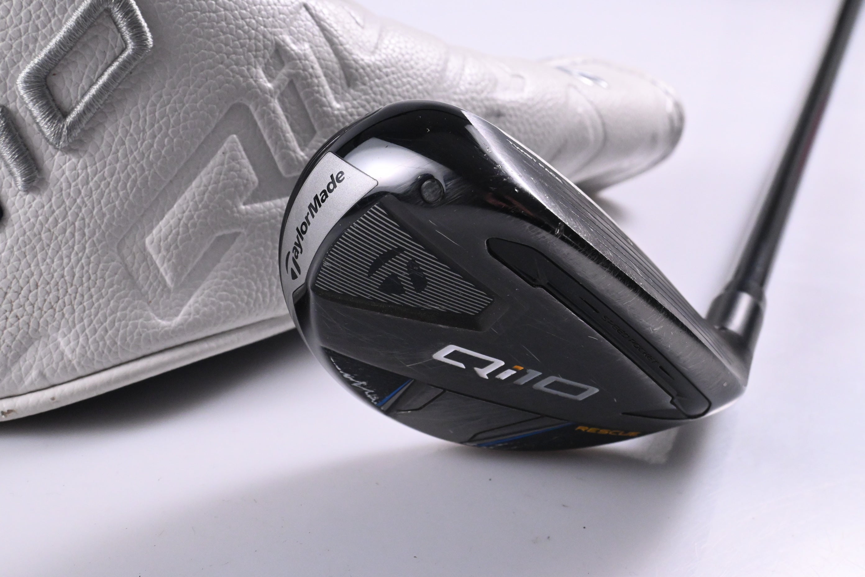 Taylormade Qi10 #3 Hybrid / 19 Degree / Stiff Flex Fujikura Ventus TR Blue 7