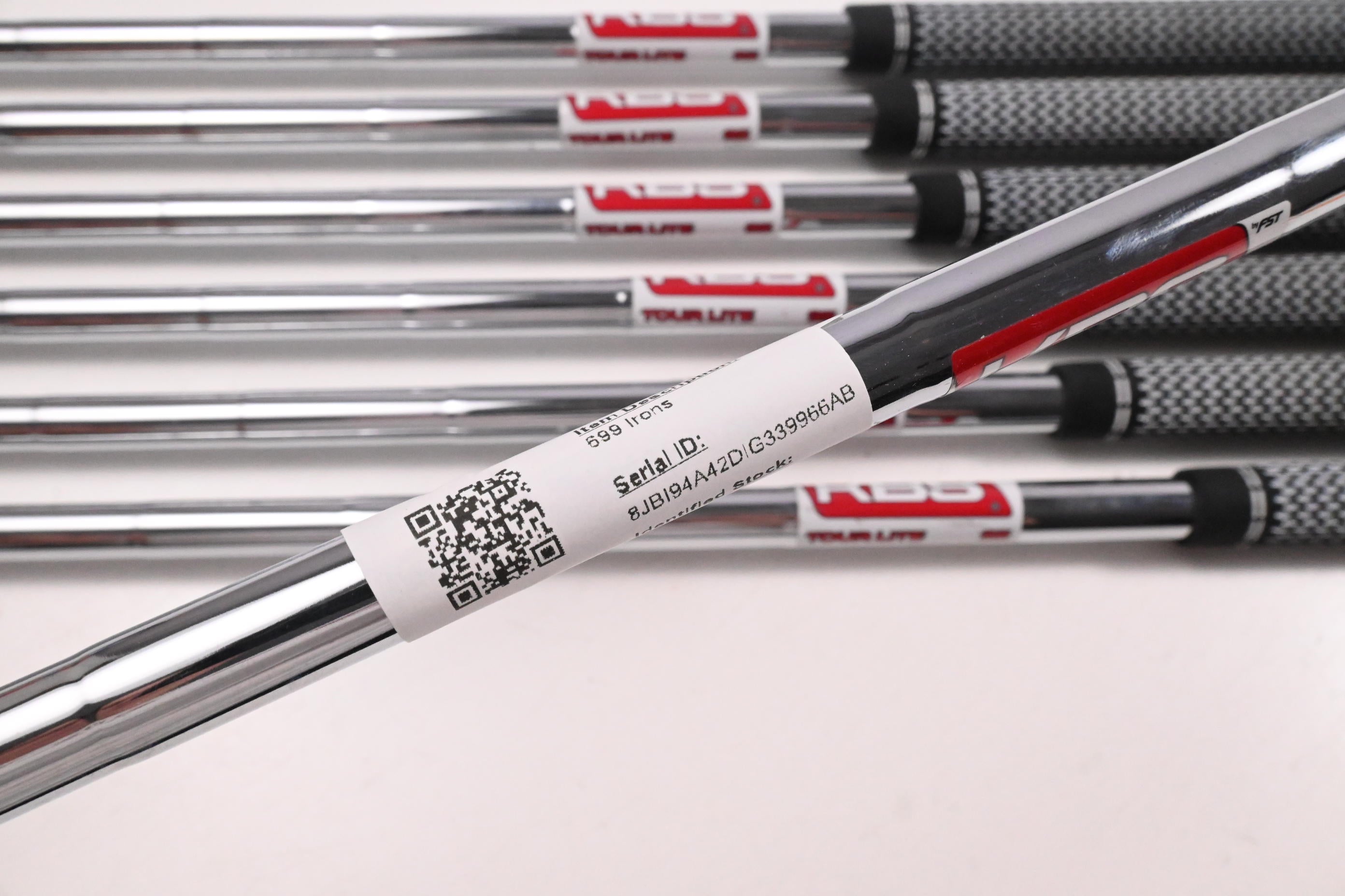 Left Hand Sub 70 699 Irons / 5-PW+AW / Regular Flex KBS Tour Lite Shafts