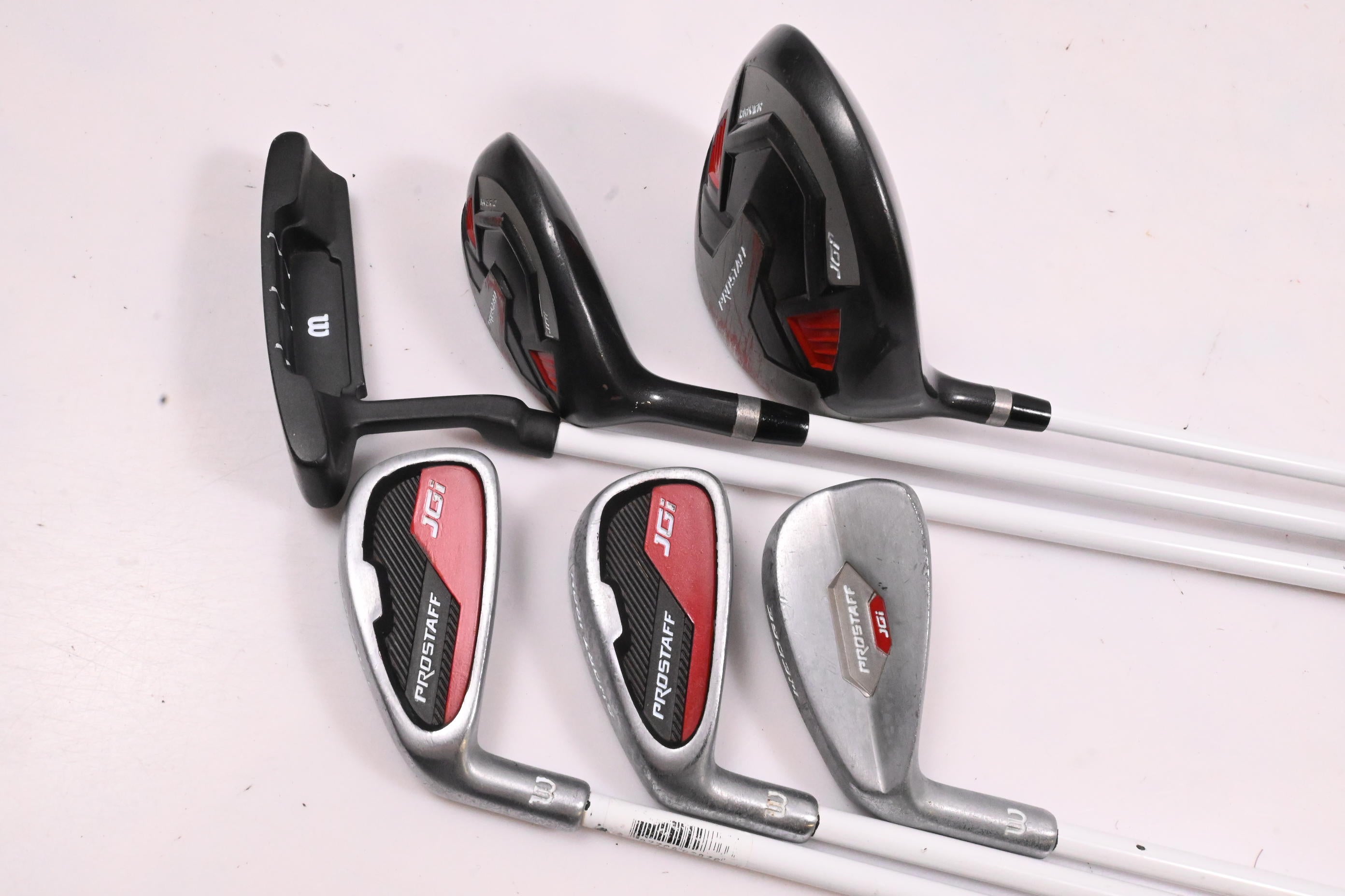 Left Hand Wilson ProStaff JGi Package Set / Woods, Irons, Putter, Bag