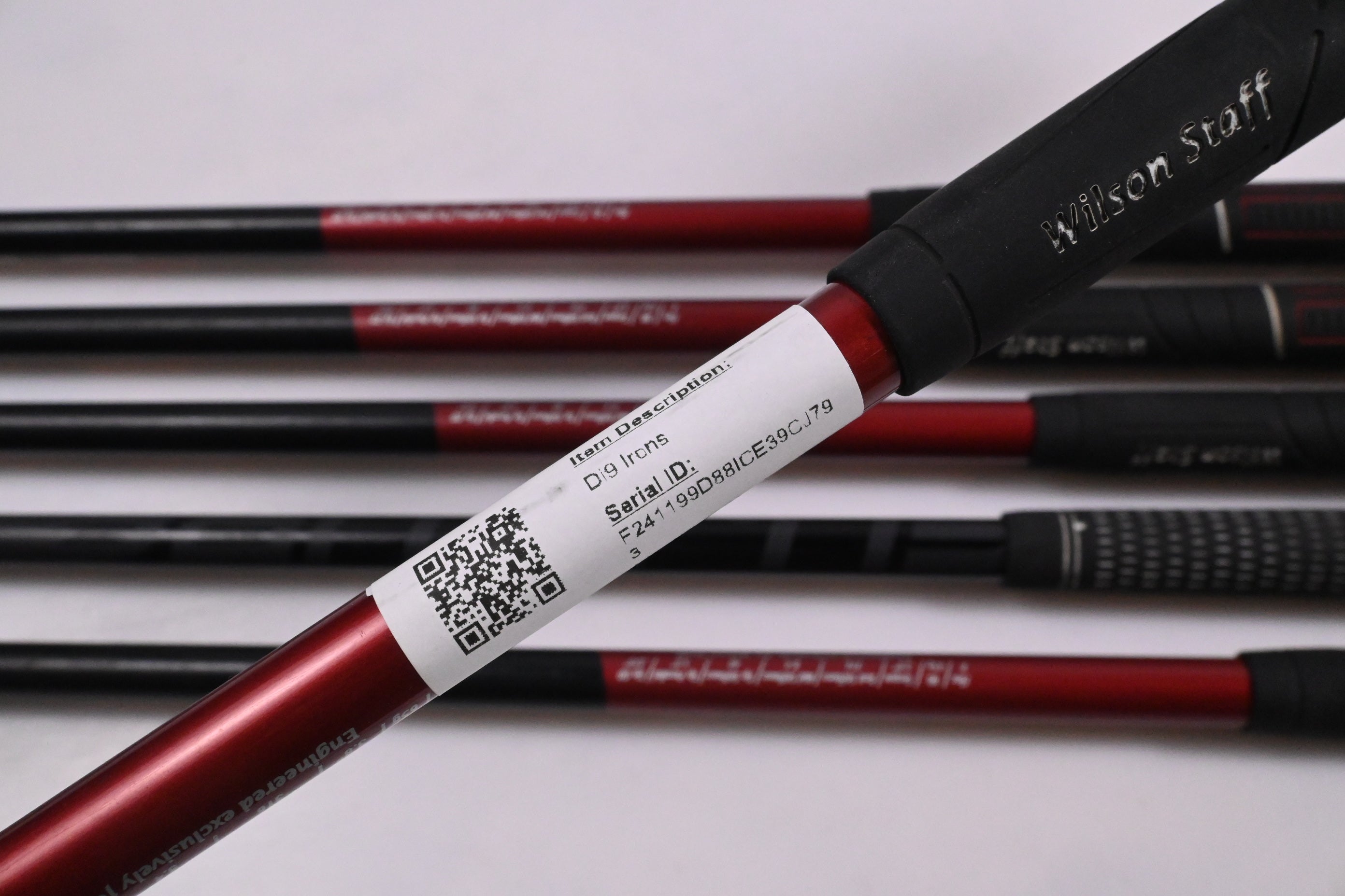 Left Hand Wilson Di9 Irons / 5-PW / Stiff Flex UST Proforce V2 Red 65 Shafts