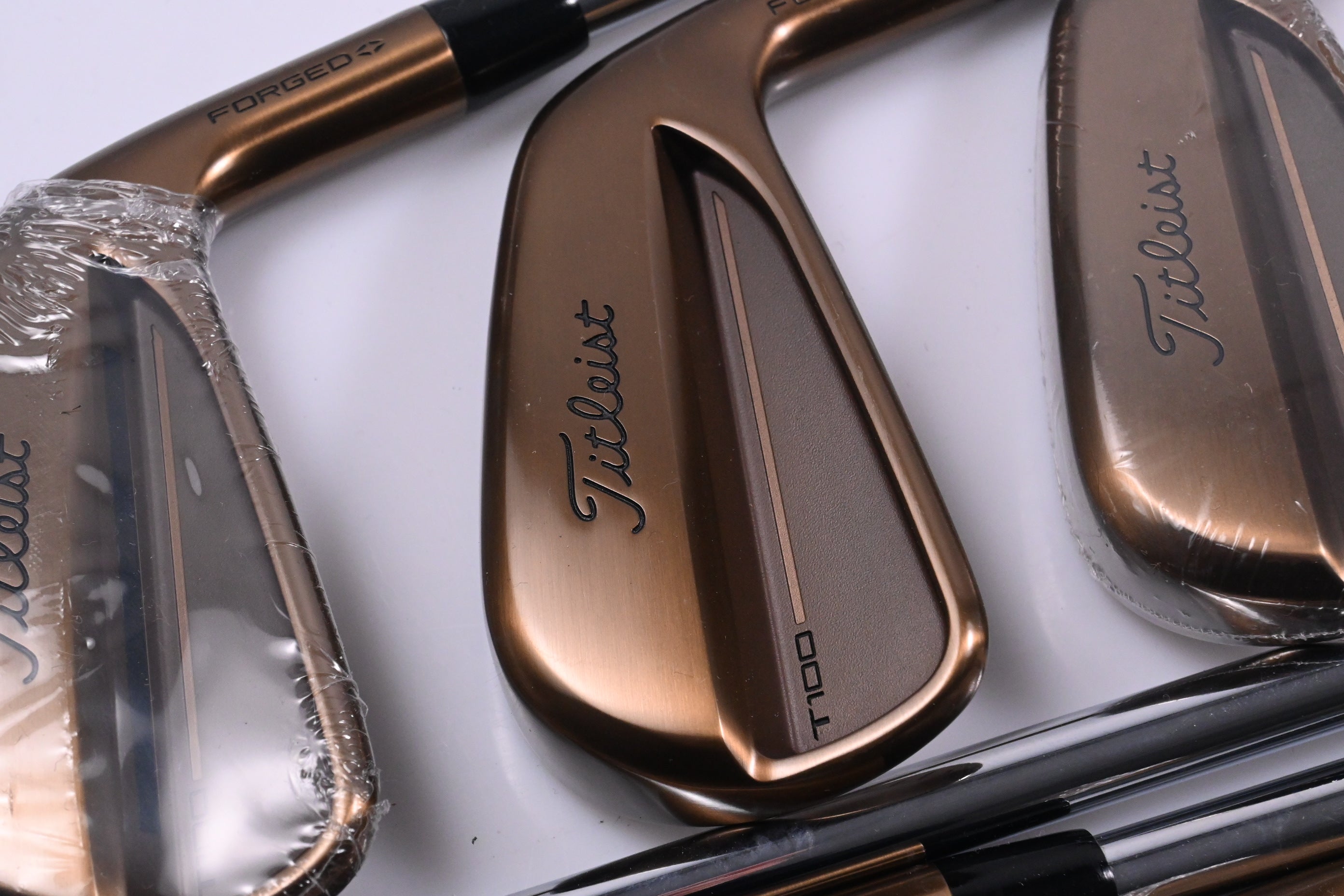 Titleist T100 Oil Can 2025 Irons / 4-PW / Stiff Flex Dynamic Gold S300 Shafts