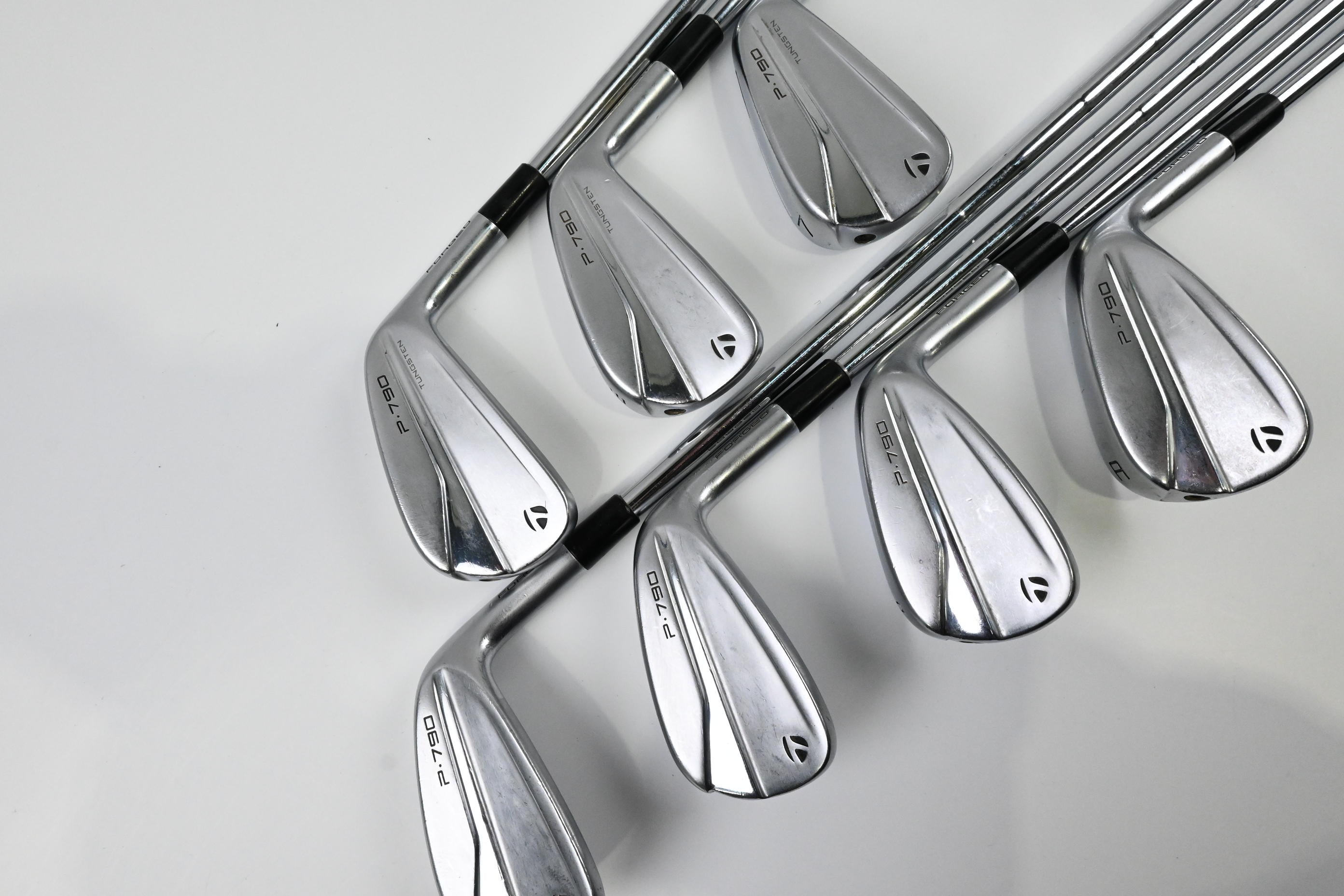 Taylormade P790 2021 Irons / 5-PW+AW / Regular Flex KBS Steel Shafts