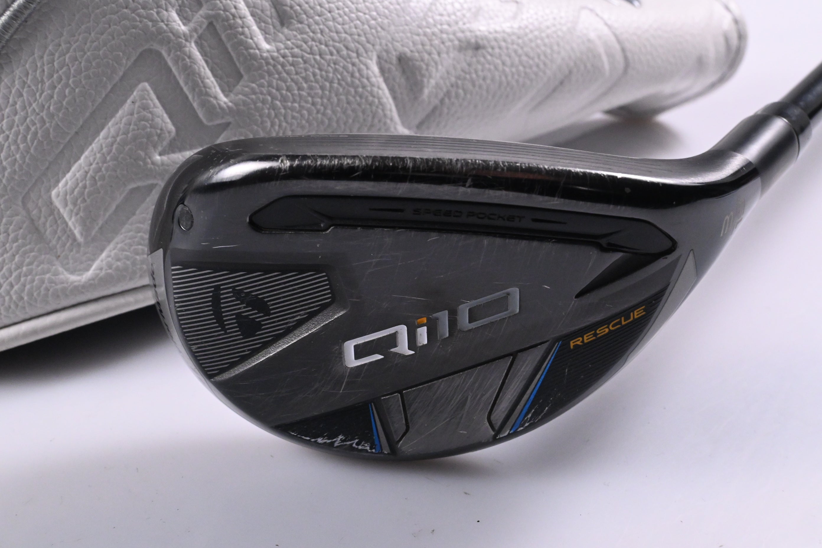 Taylormade Qi10 #3 Hybrid / 19 Degree / Stiff Flex Fujikura Ventus TR Blue 7