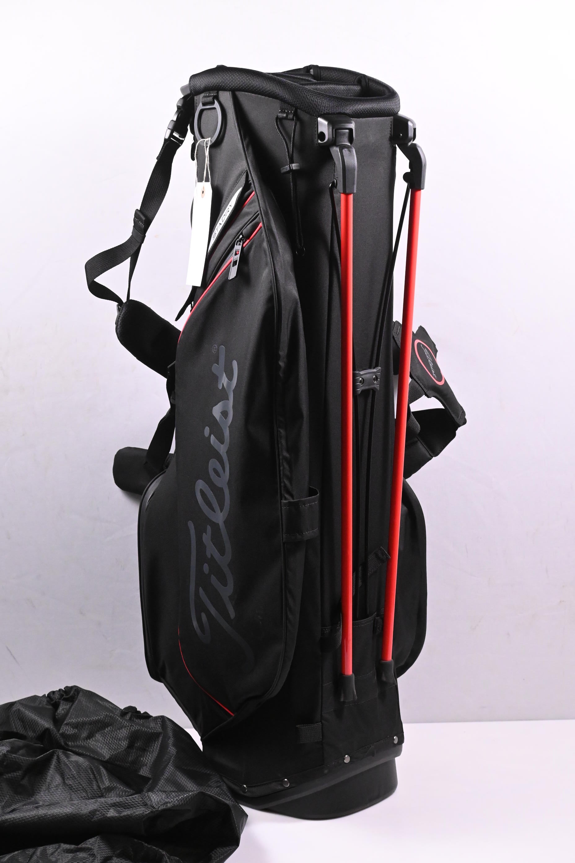 Titleist StaDry Stand Bag / 4-Way Divider / Black