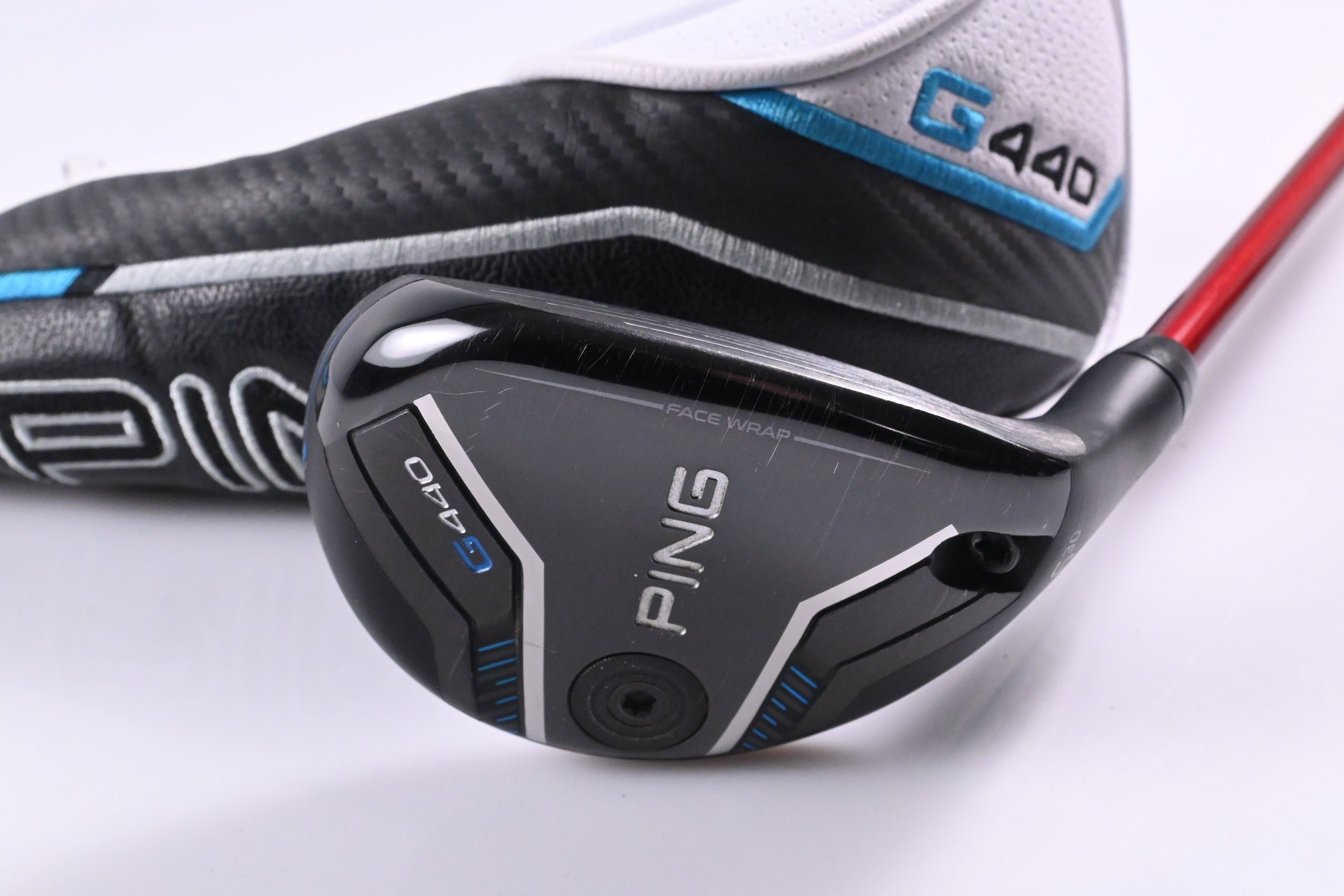 Ping G440 #6 Hybrid / 30 Degree / Regular Flex Project X Denali Red 70 Shaft