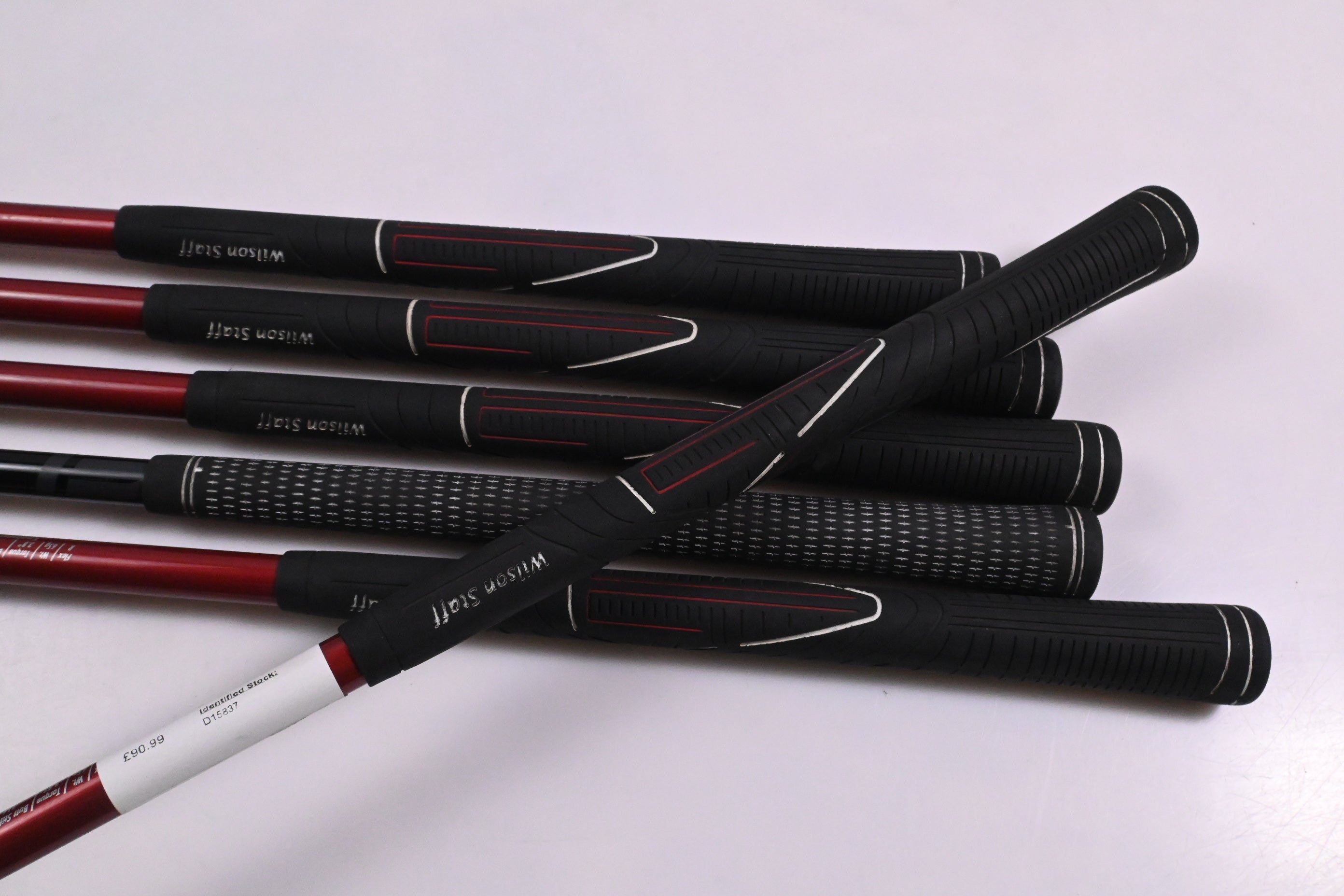 Left Hand Wilson Di9 Irons / 5-PW / Stiff Flex UST Proforce V2 Red 65 Shafts