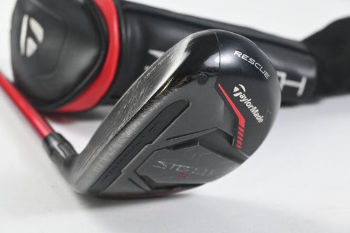 Left Hand TaylorMade Stealth 2 HD #4 Hybrid / 23 Degree / Regular Flex Speeder